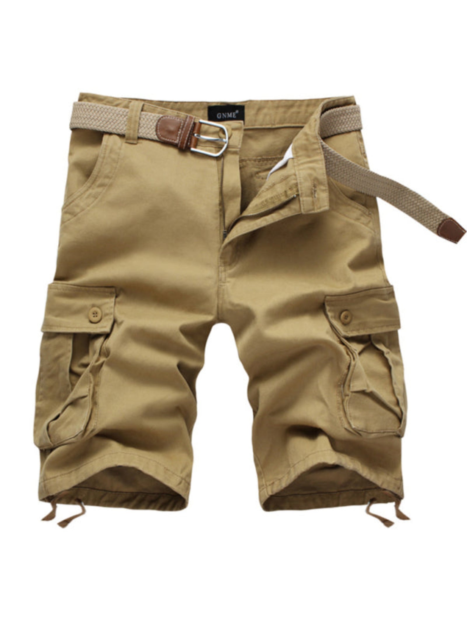 beige shorts