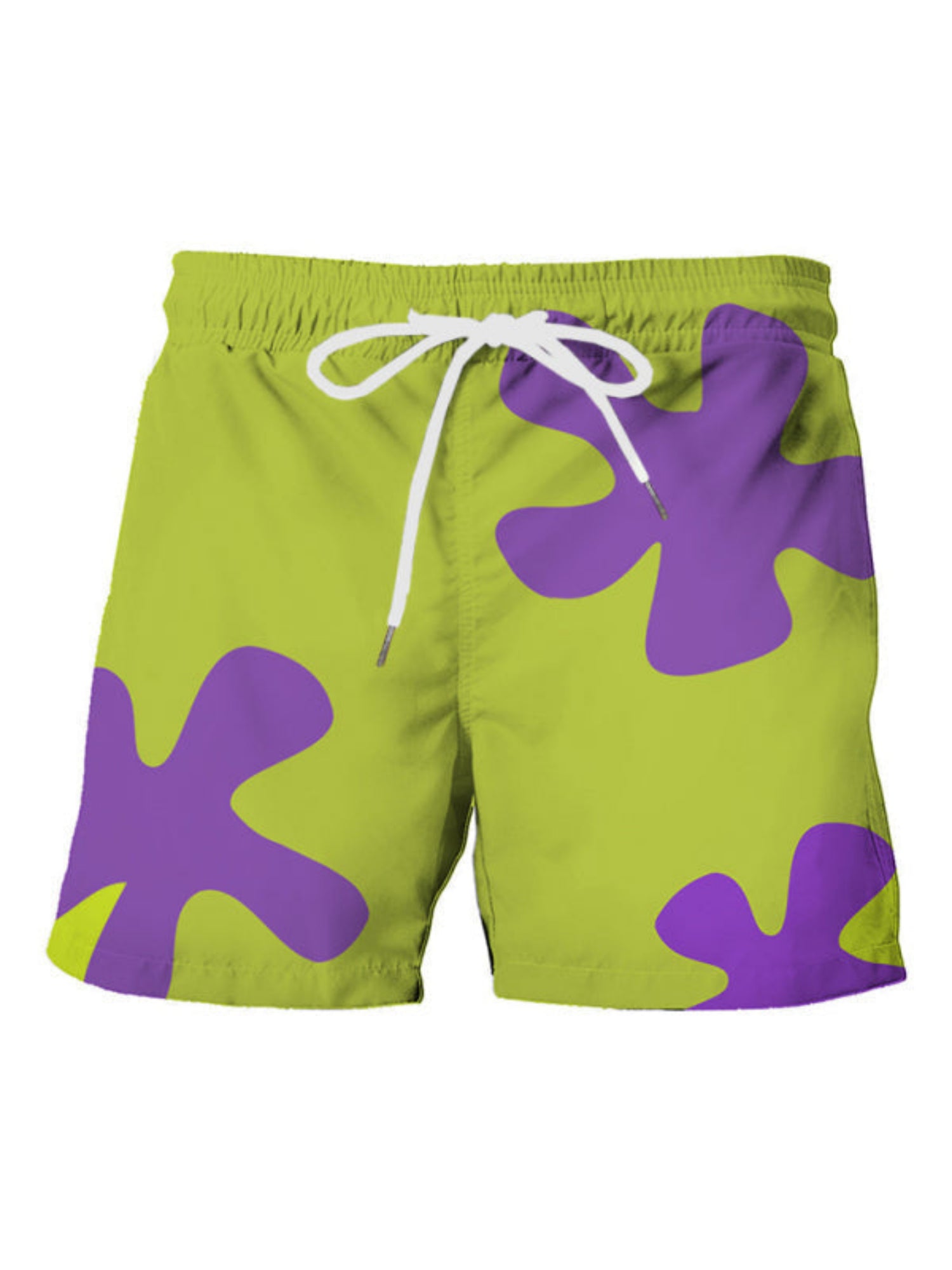 green and purple swimsuit