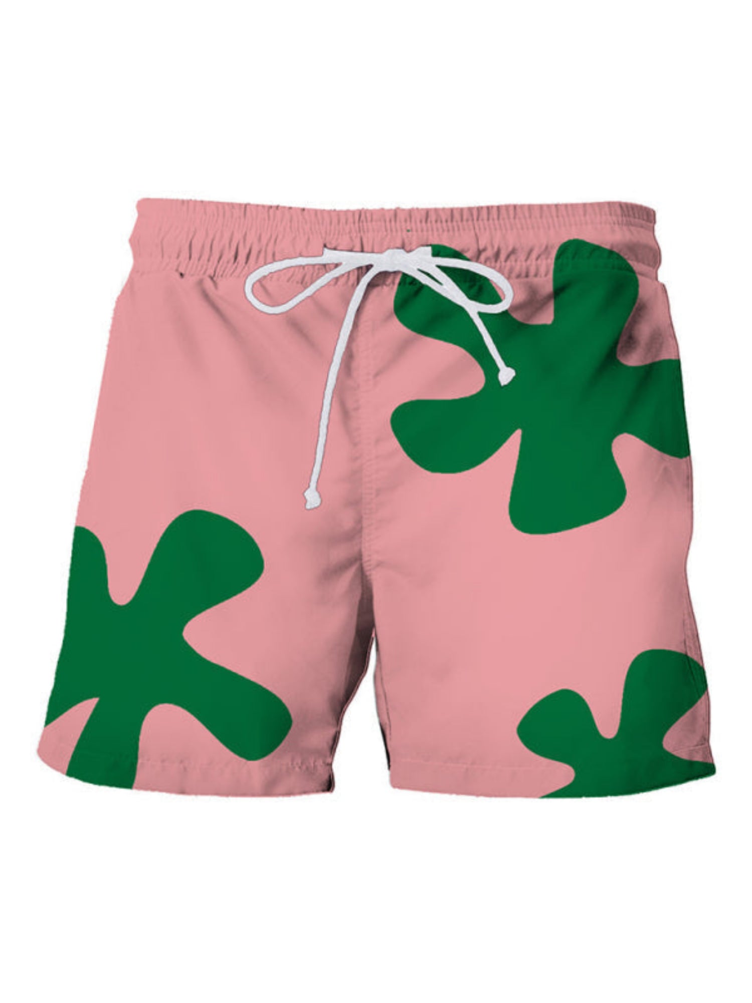 pink and green swimsuit