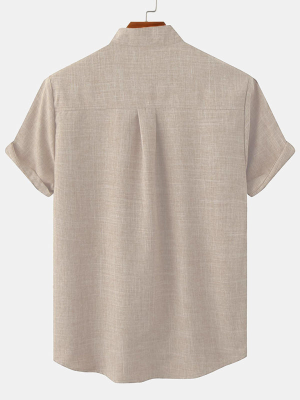 Cotton Linen Men's Shirt