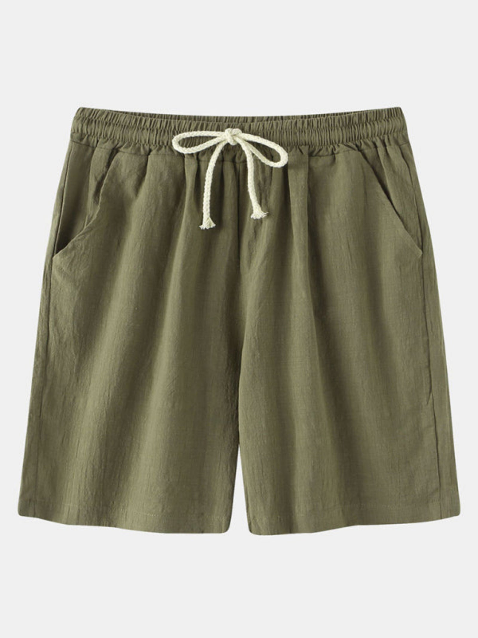 green shorts