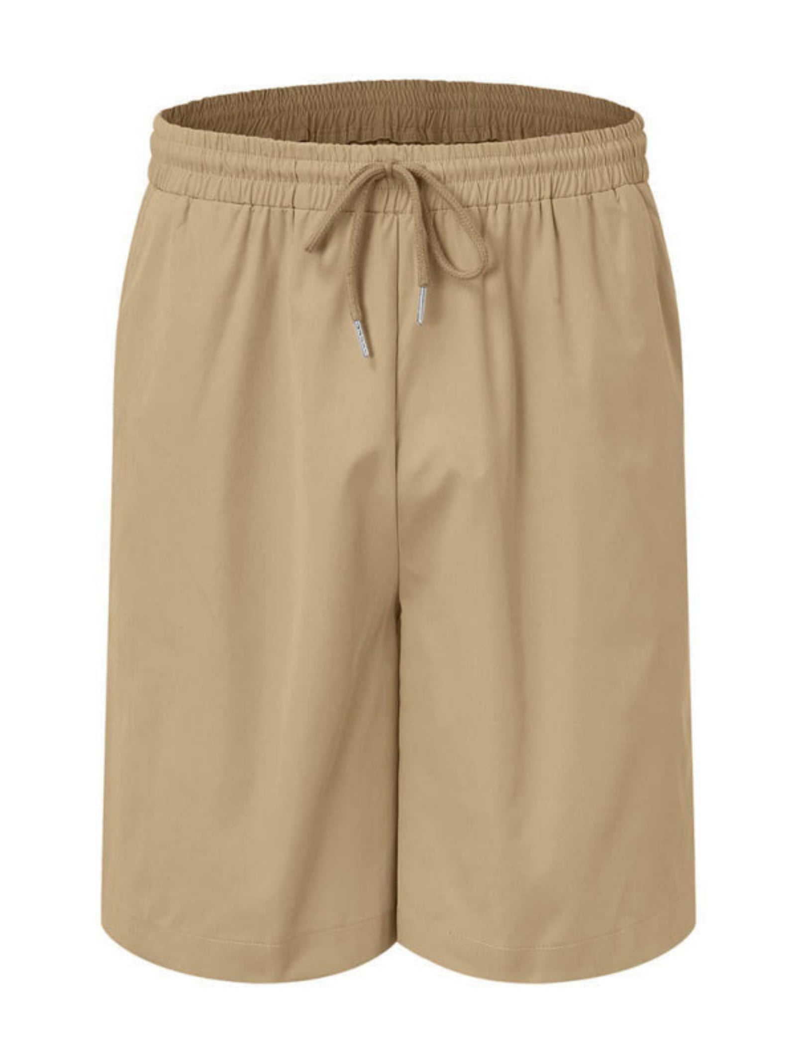 beige shorts
