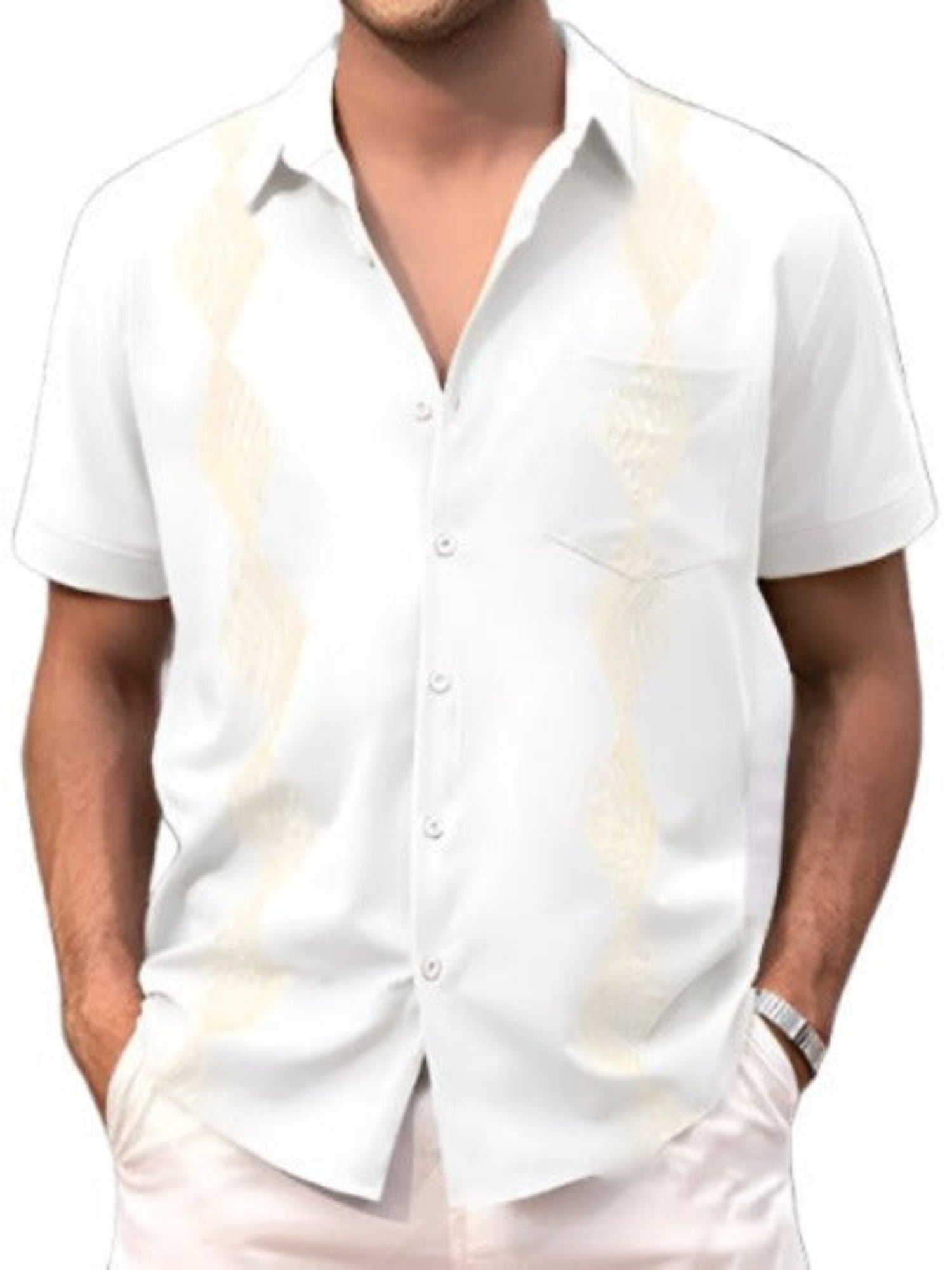 white shirt