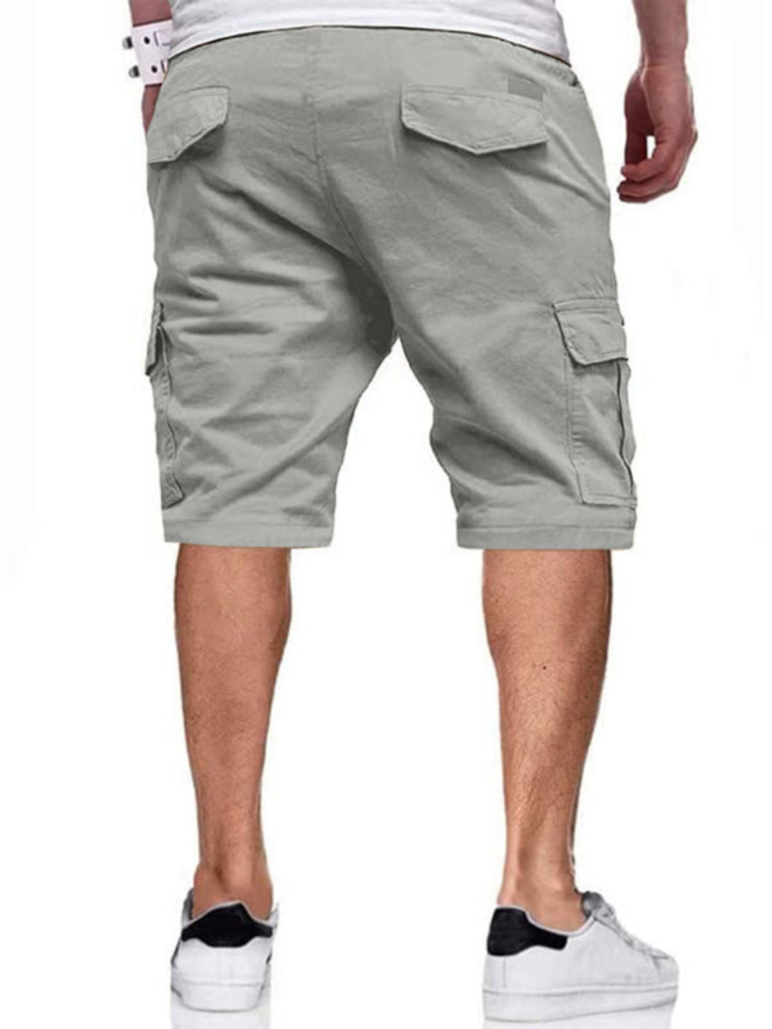 gray shorts