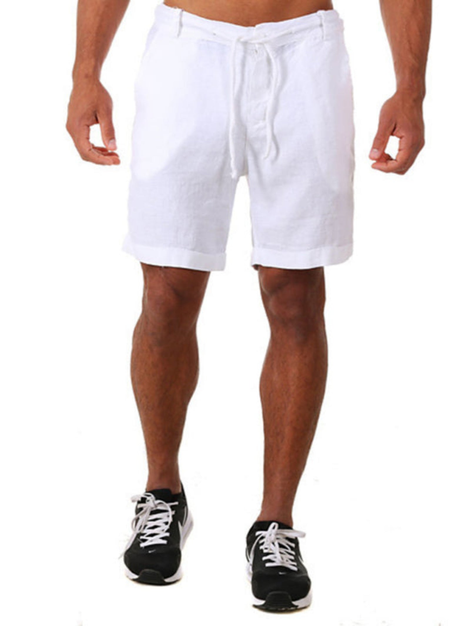 white shorts