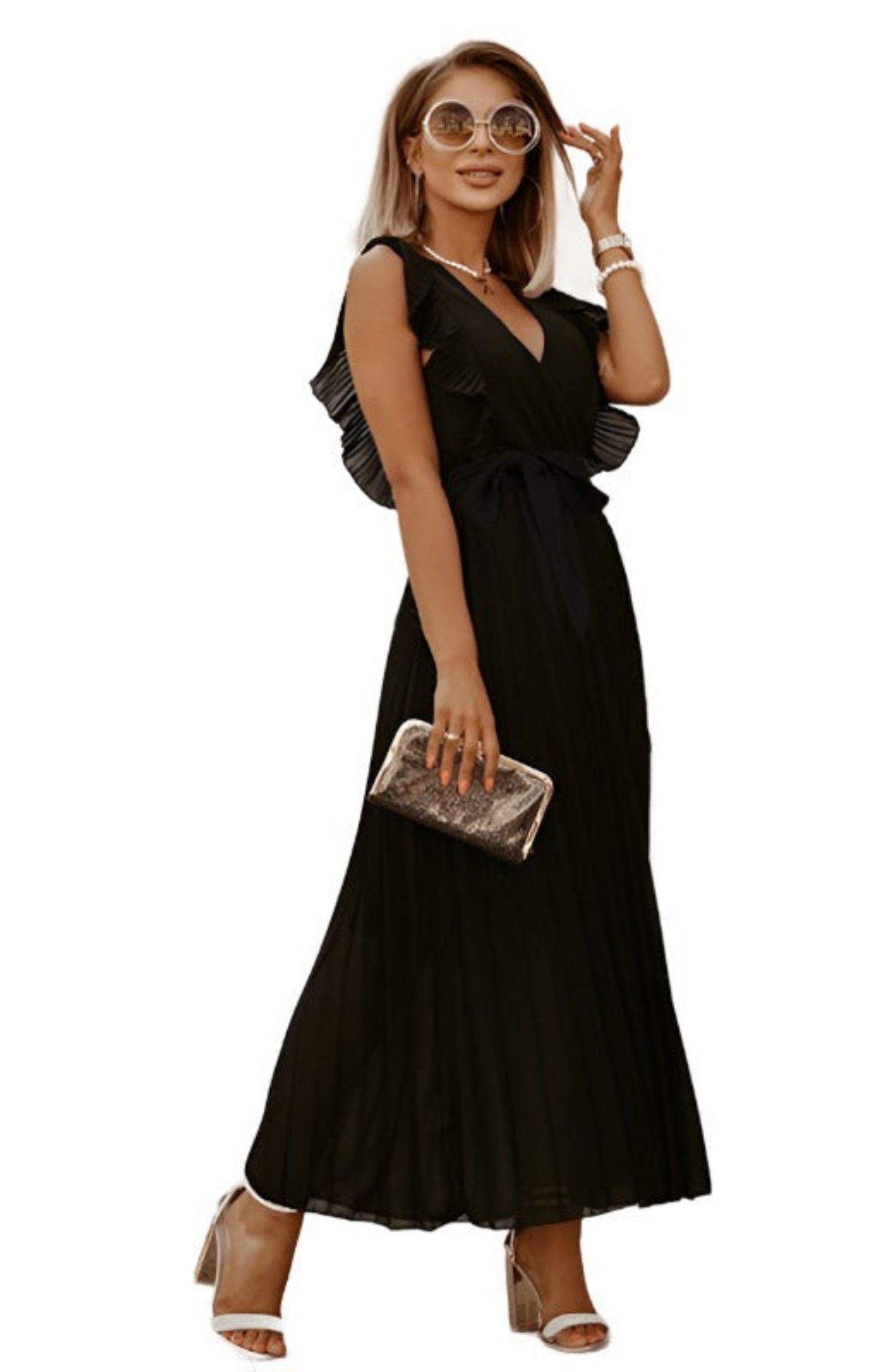 black dress