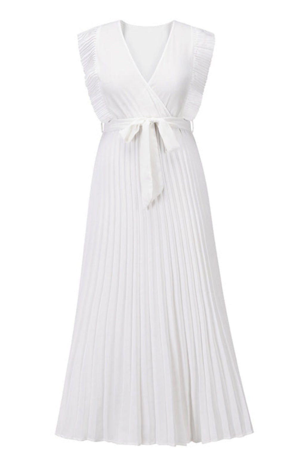 white dress