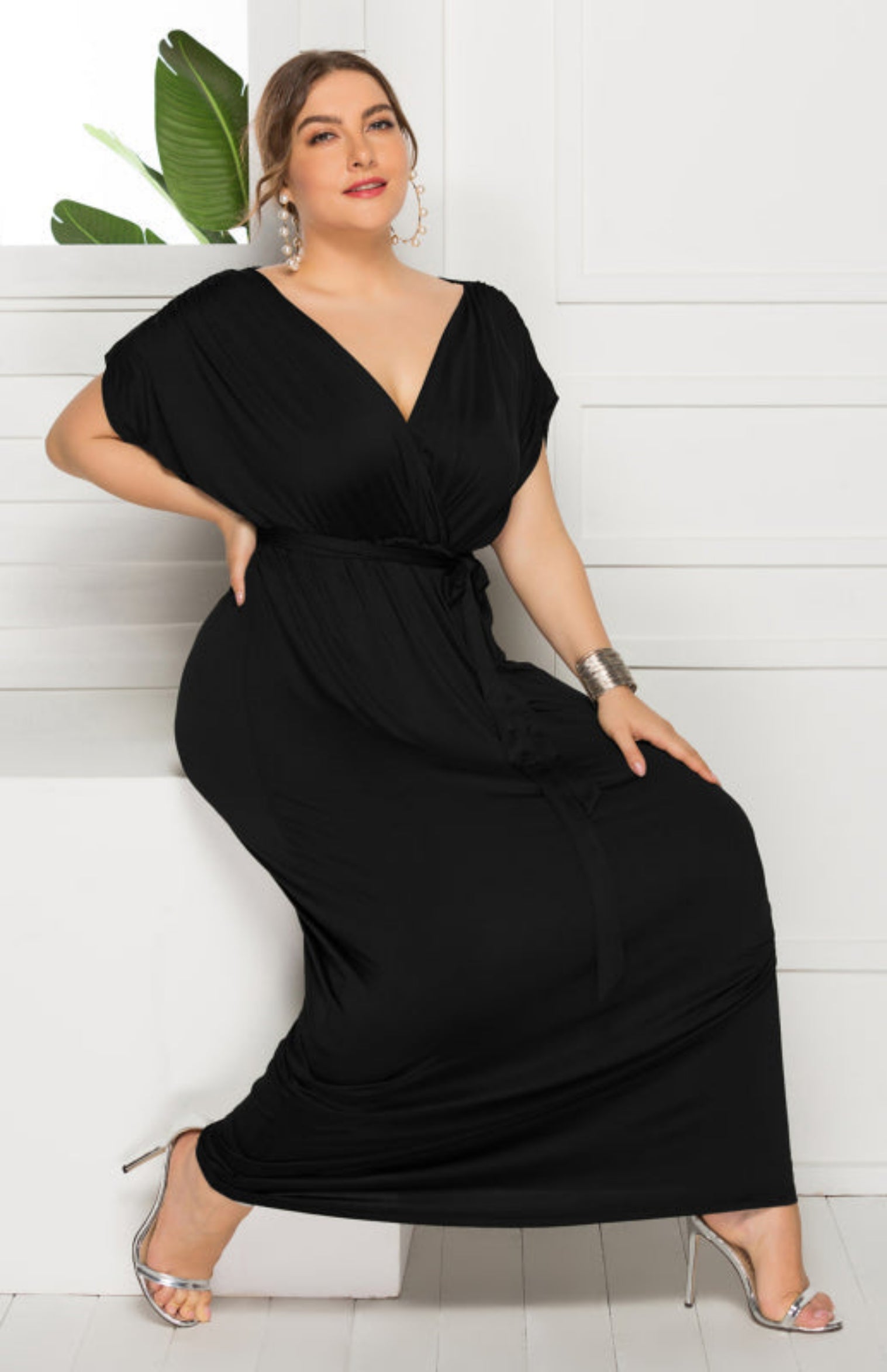 black dress