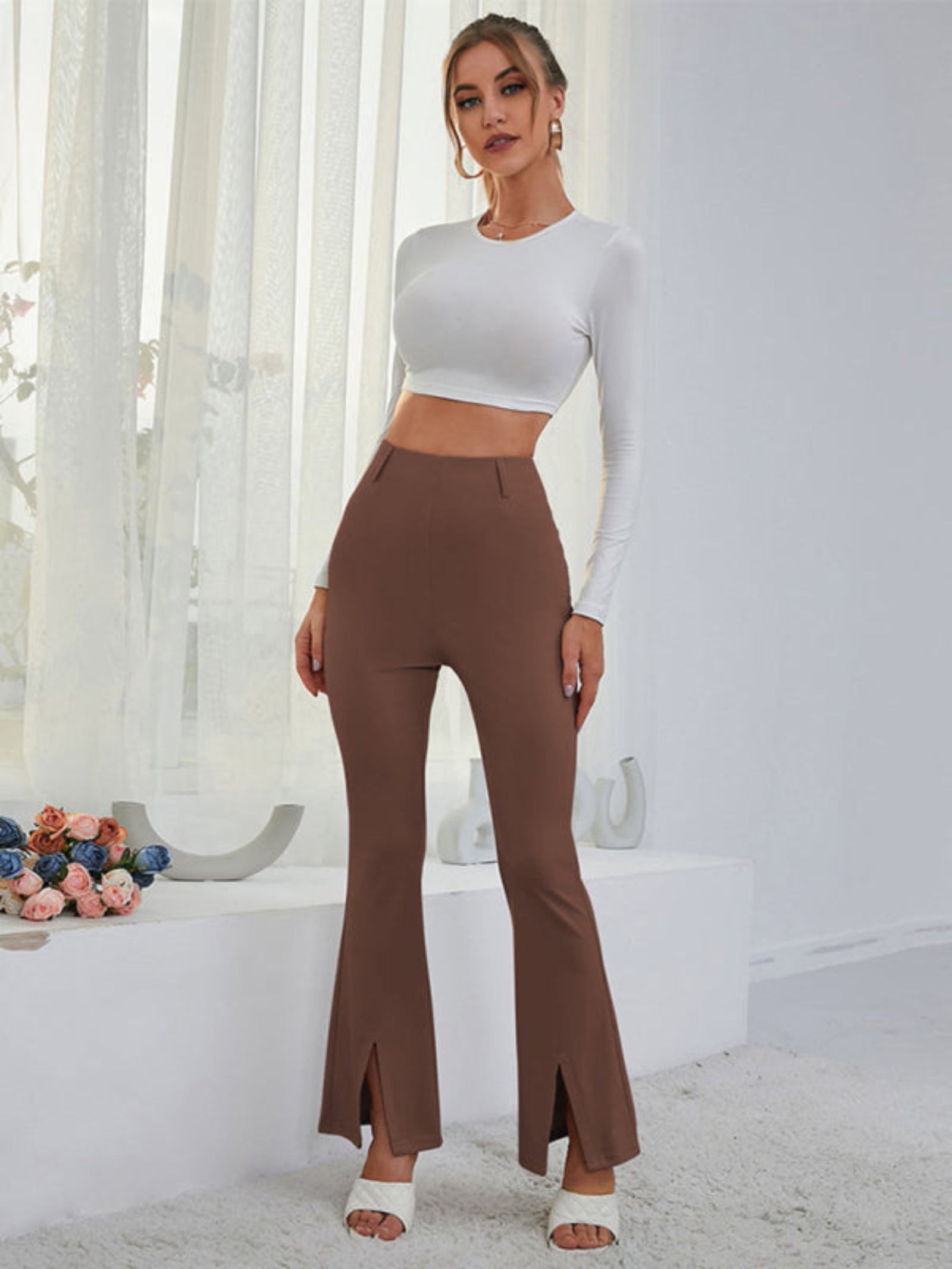 brown pants