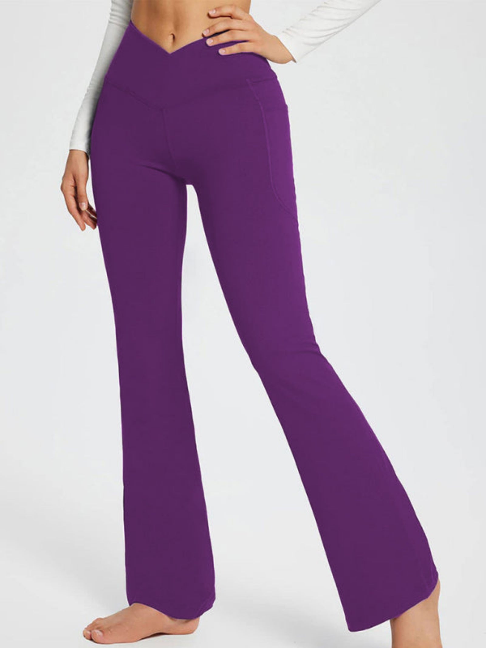 purple pants