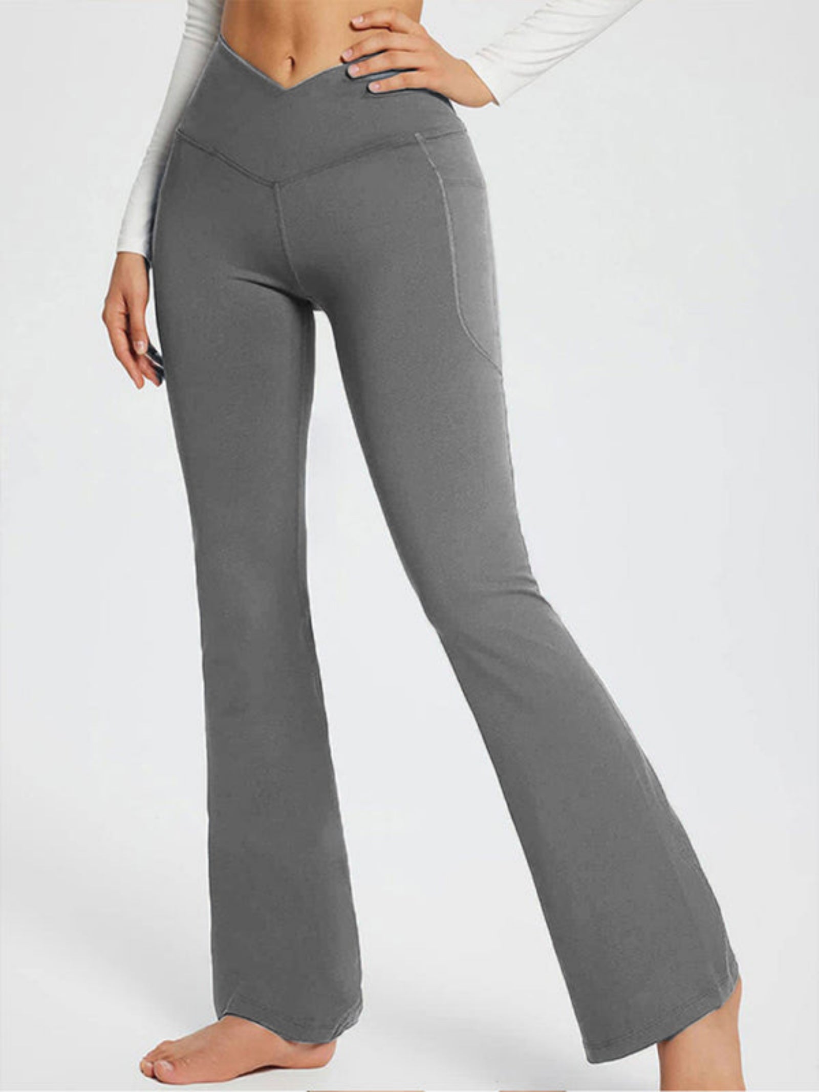 gray leggings