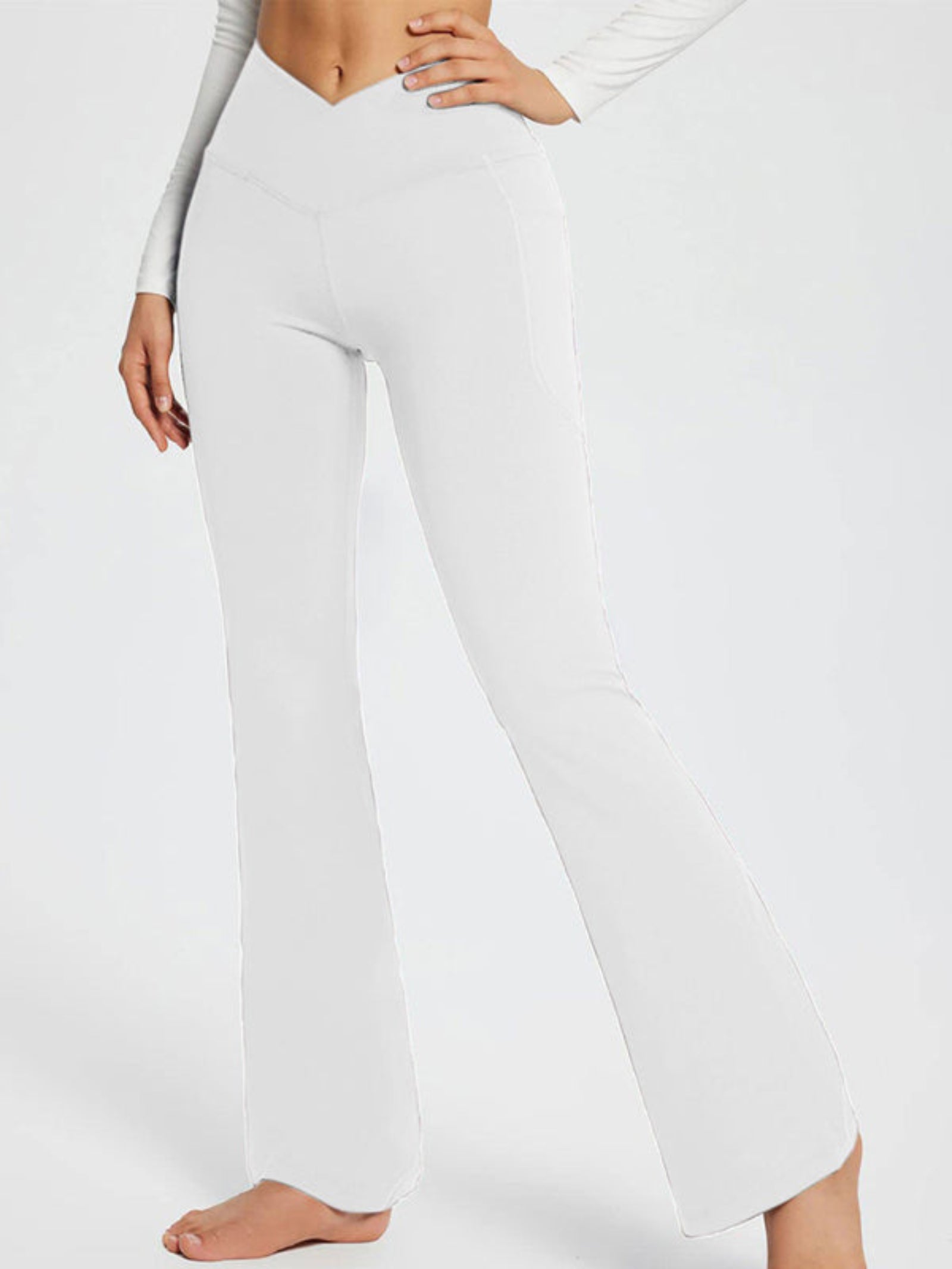 white leggings