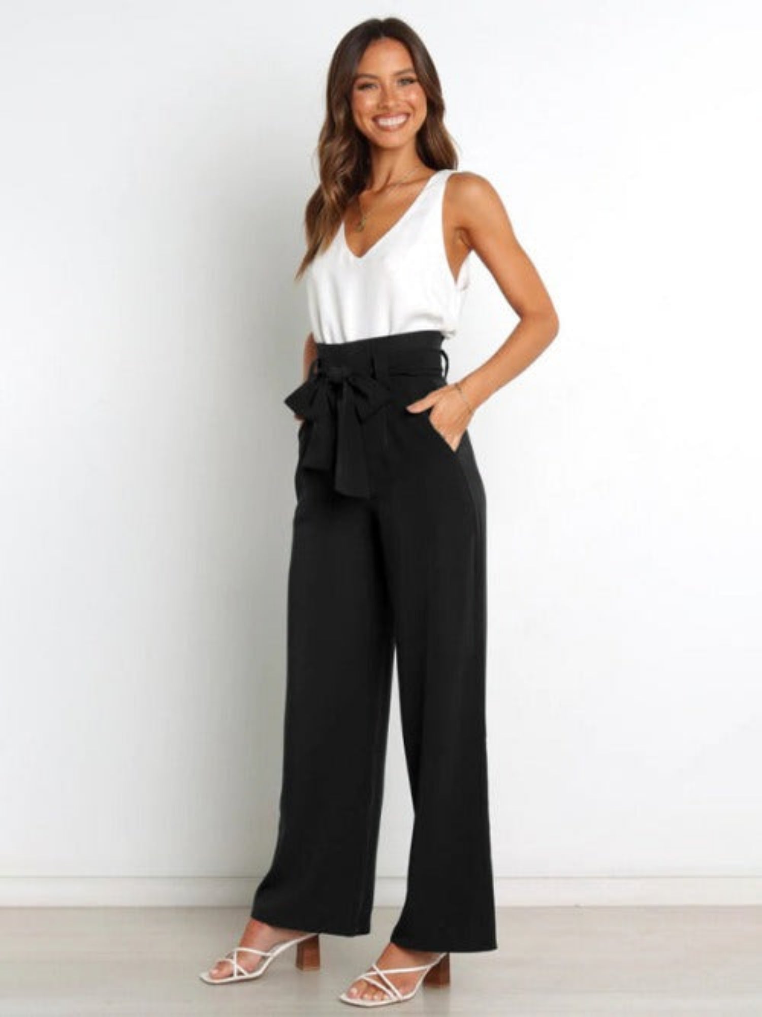 black pants