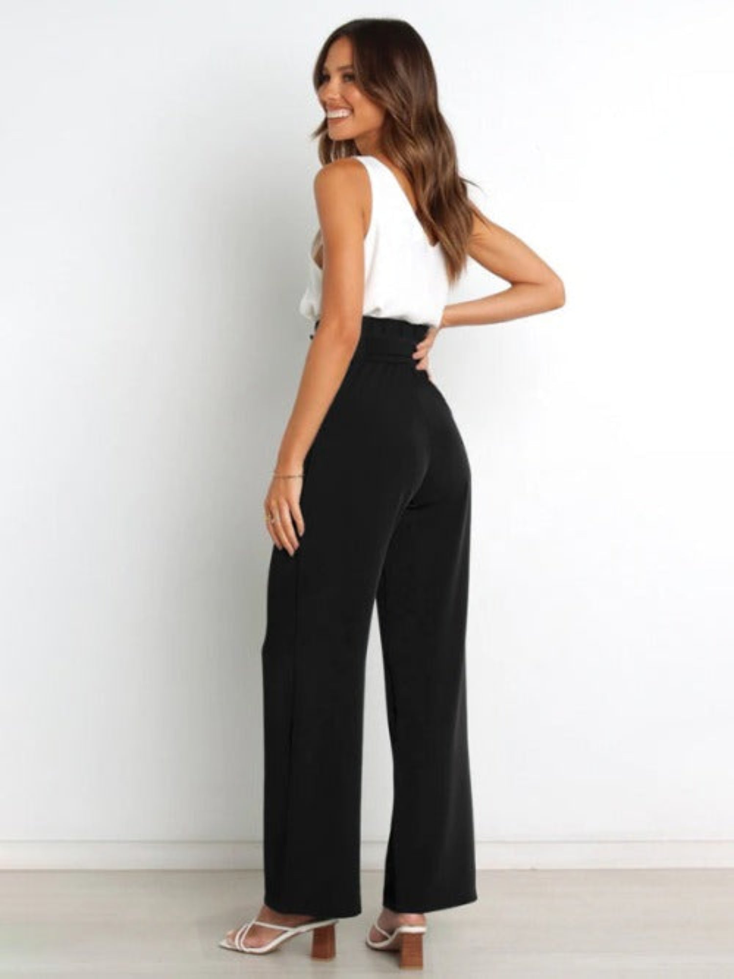 black pants