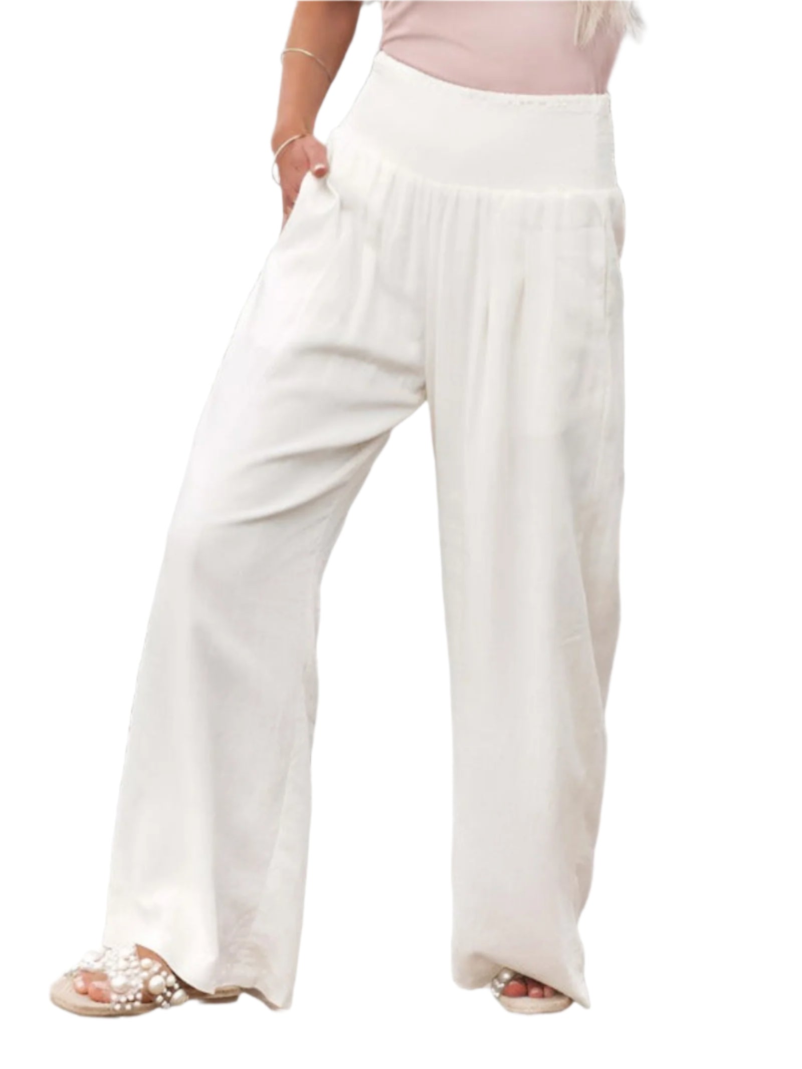 white pants