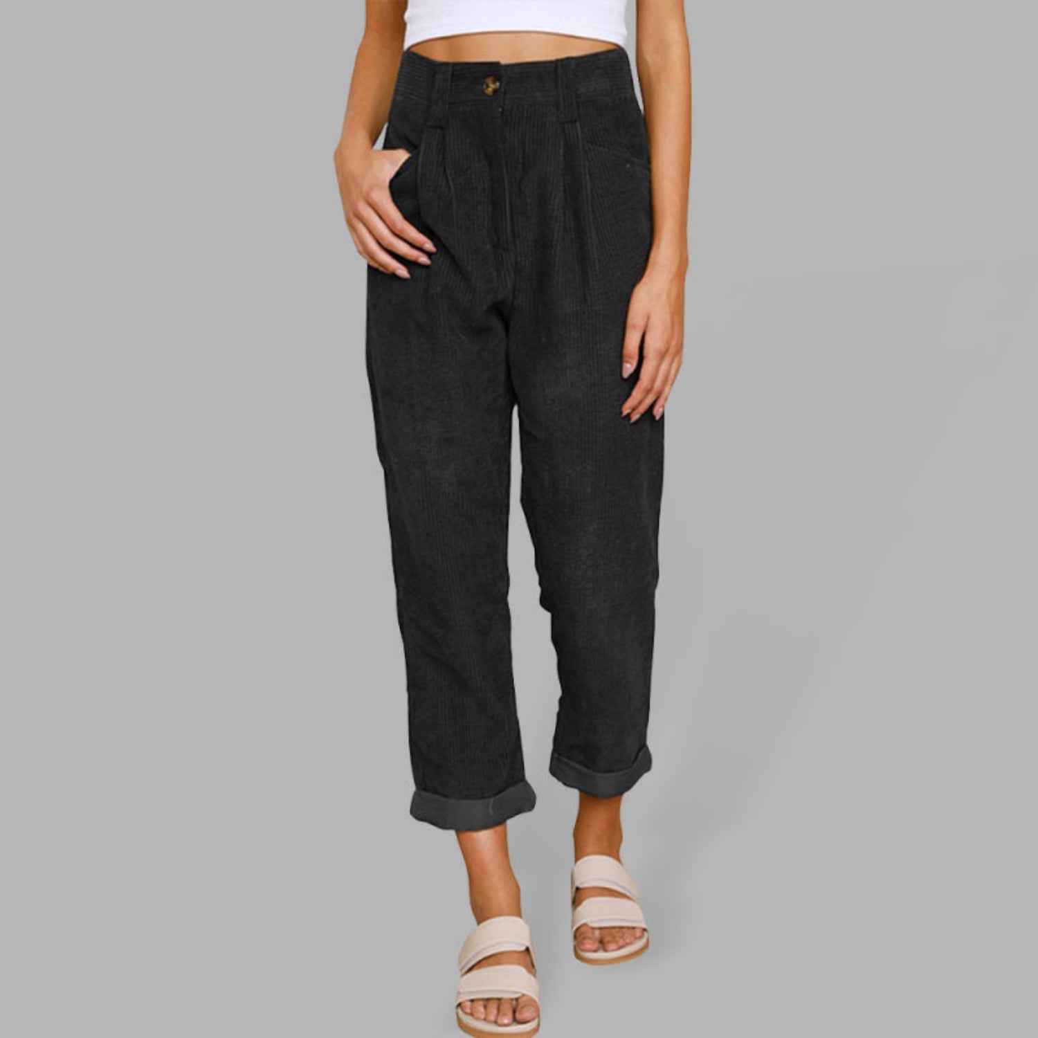 black pants