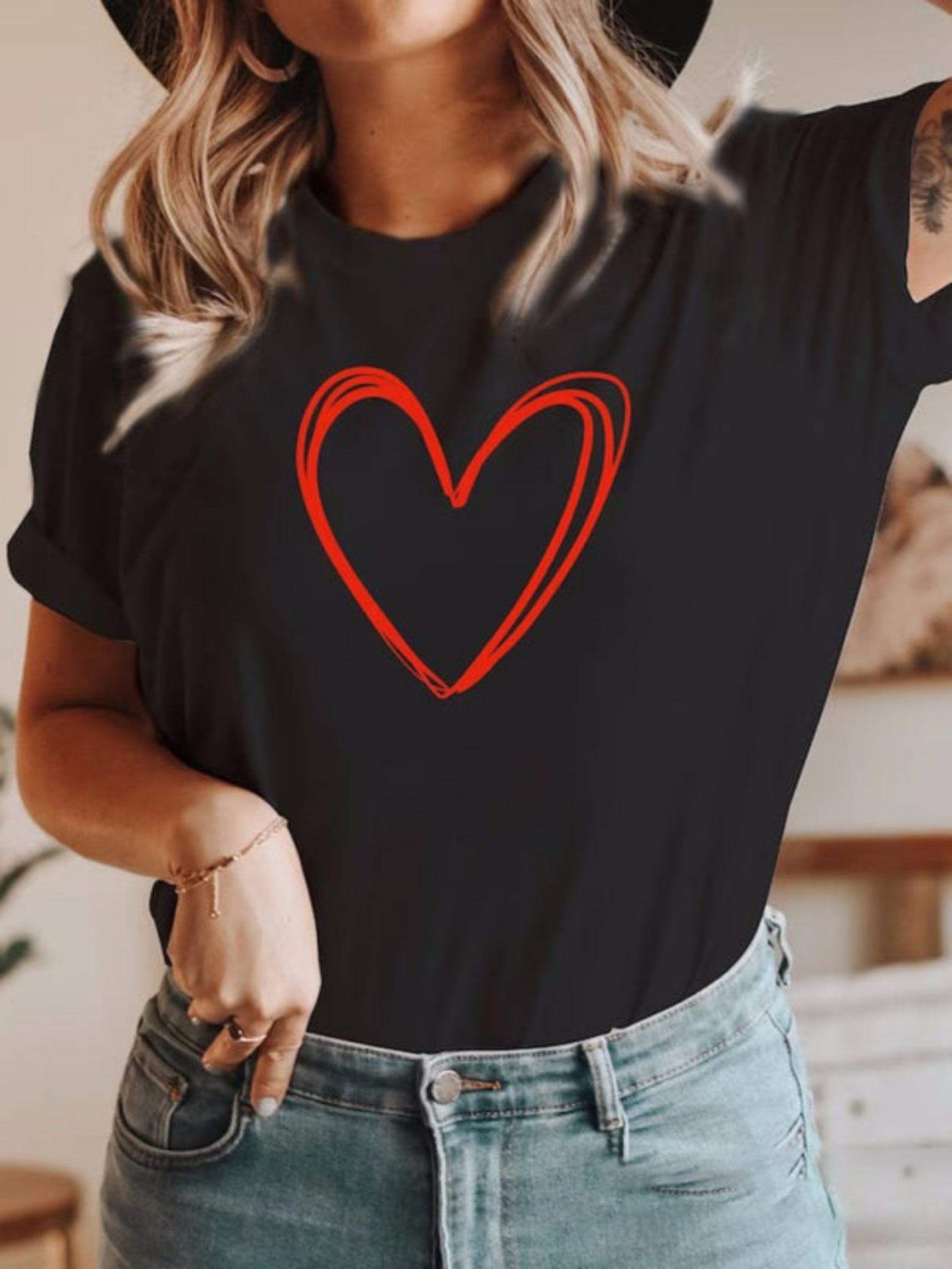 black shirts