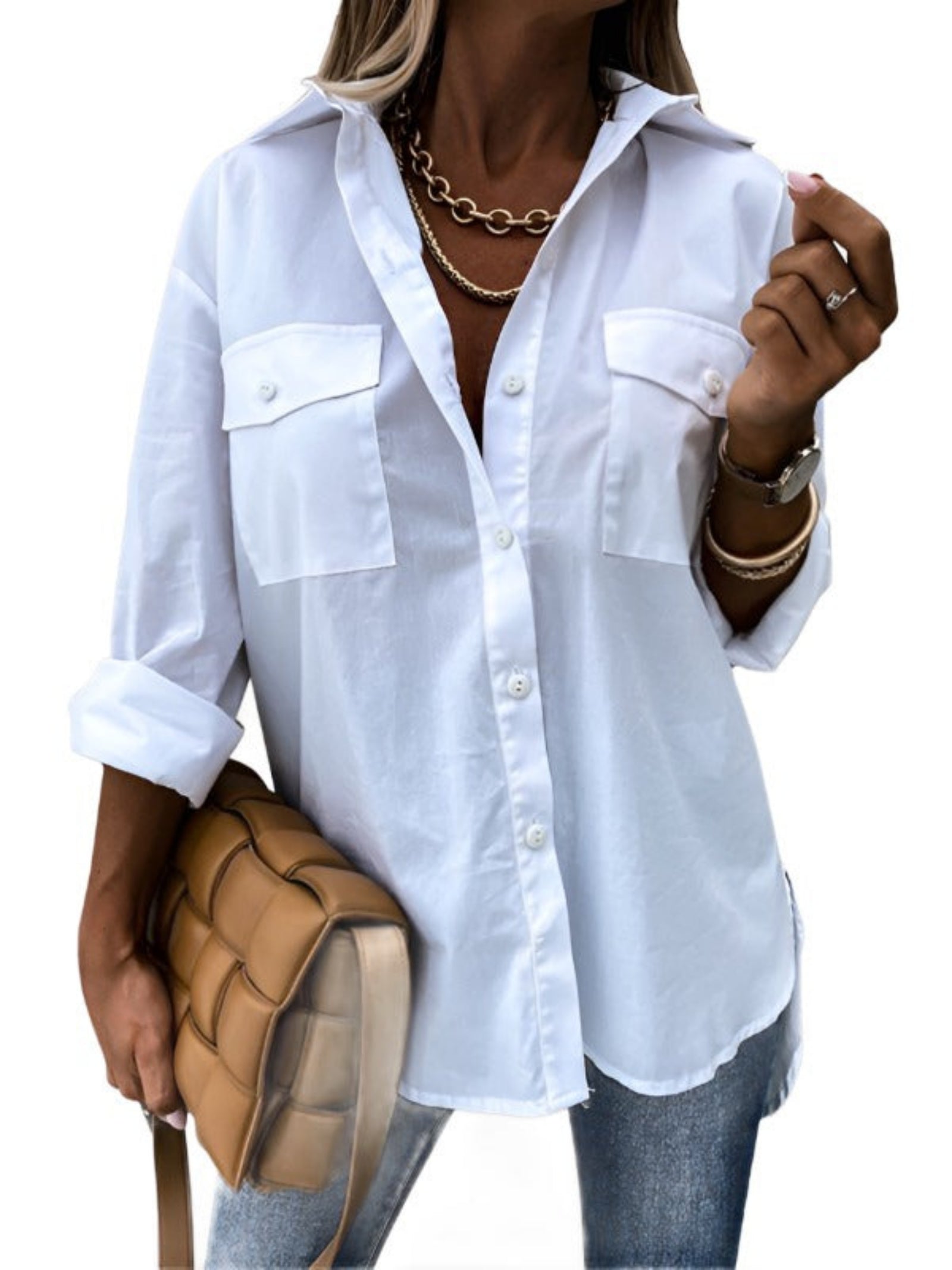 white shirt