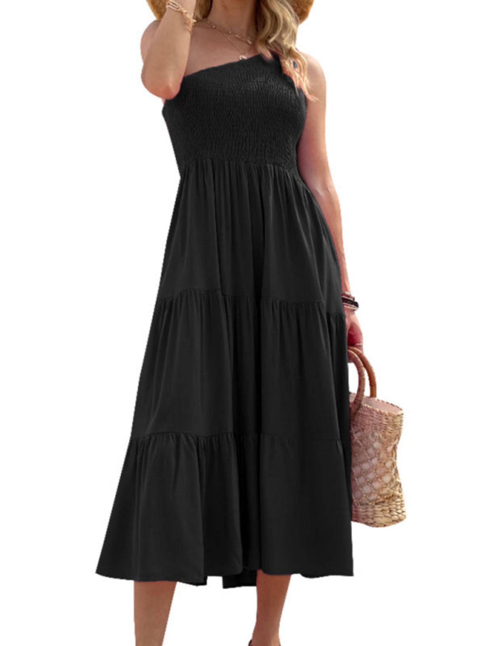 black dress