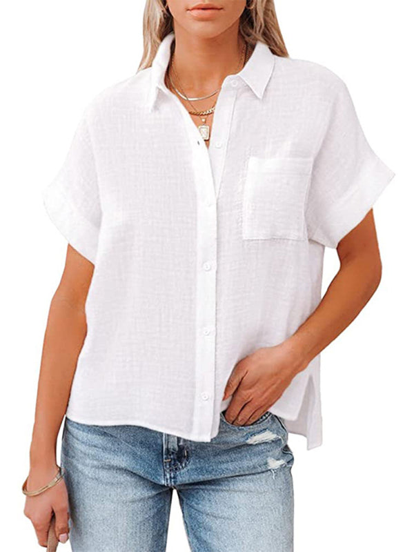 Side Slit Pocket Shirt