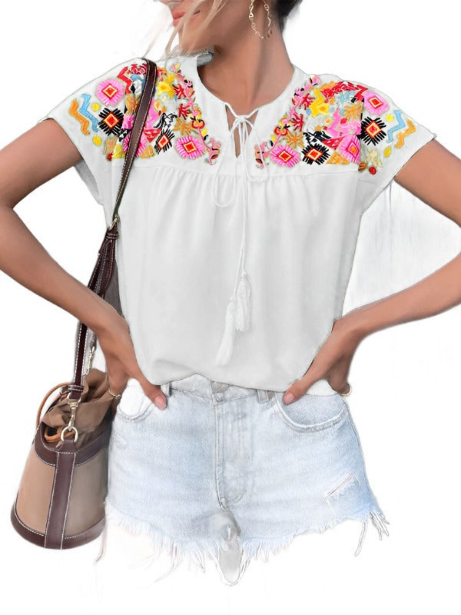 white shirt