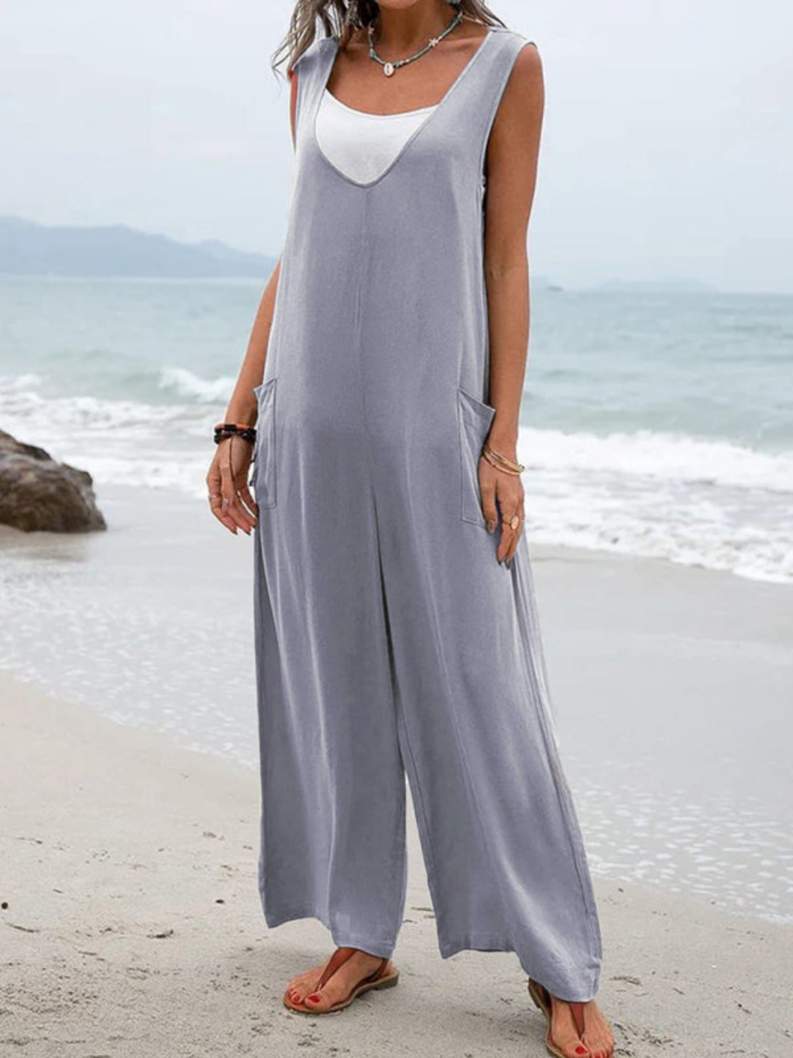 Patch Pocket Jumpsuit