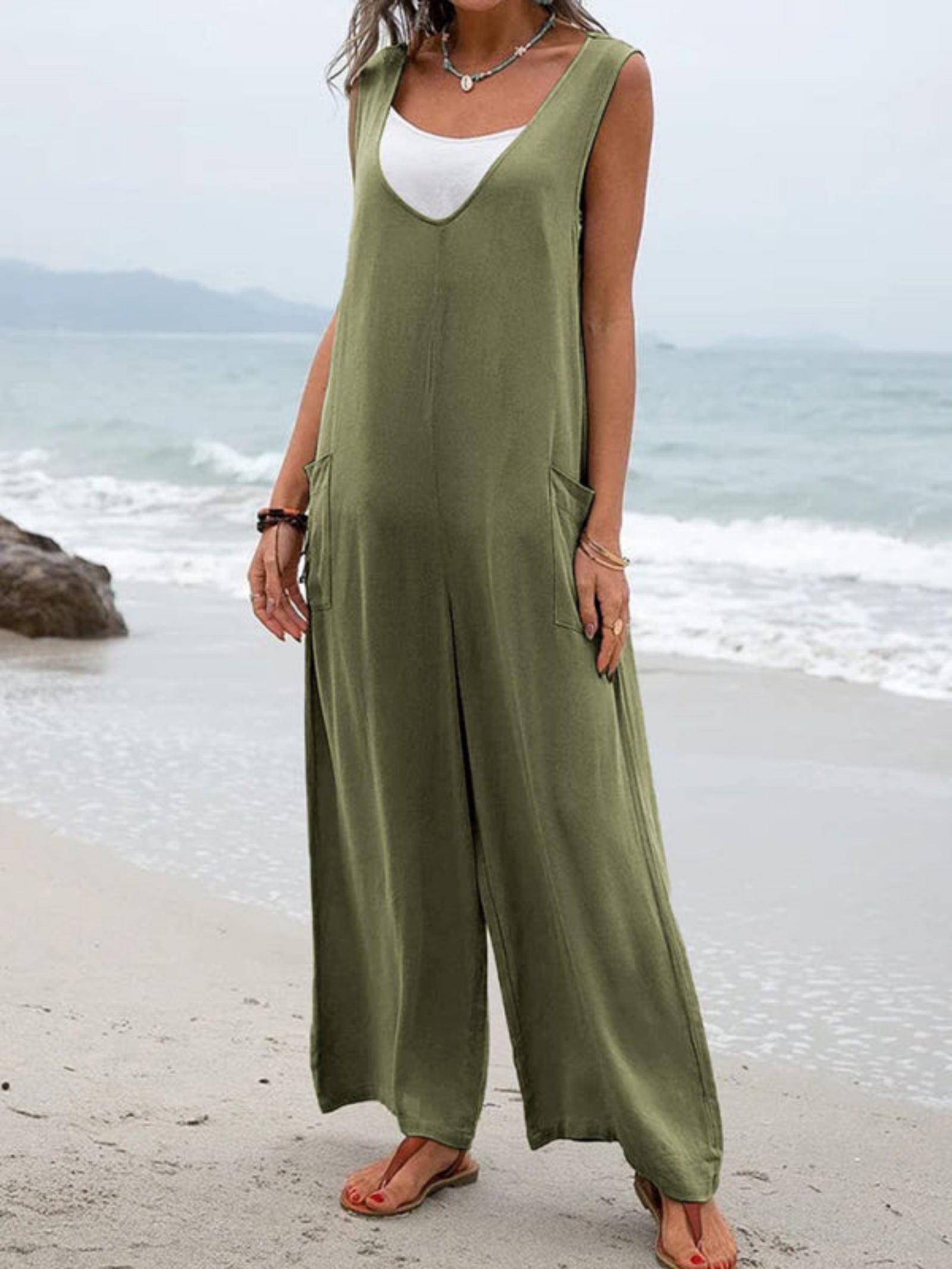 Patch Pocket Jumpsuit