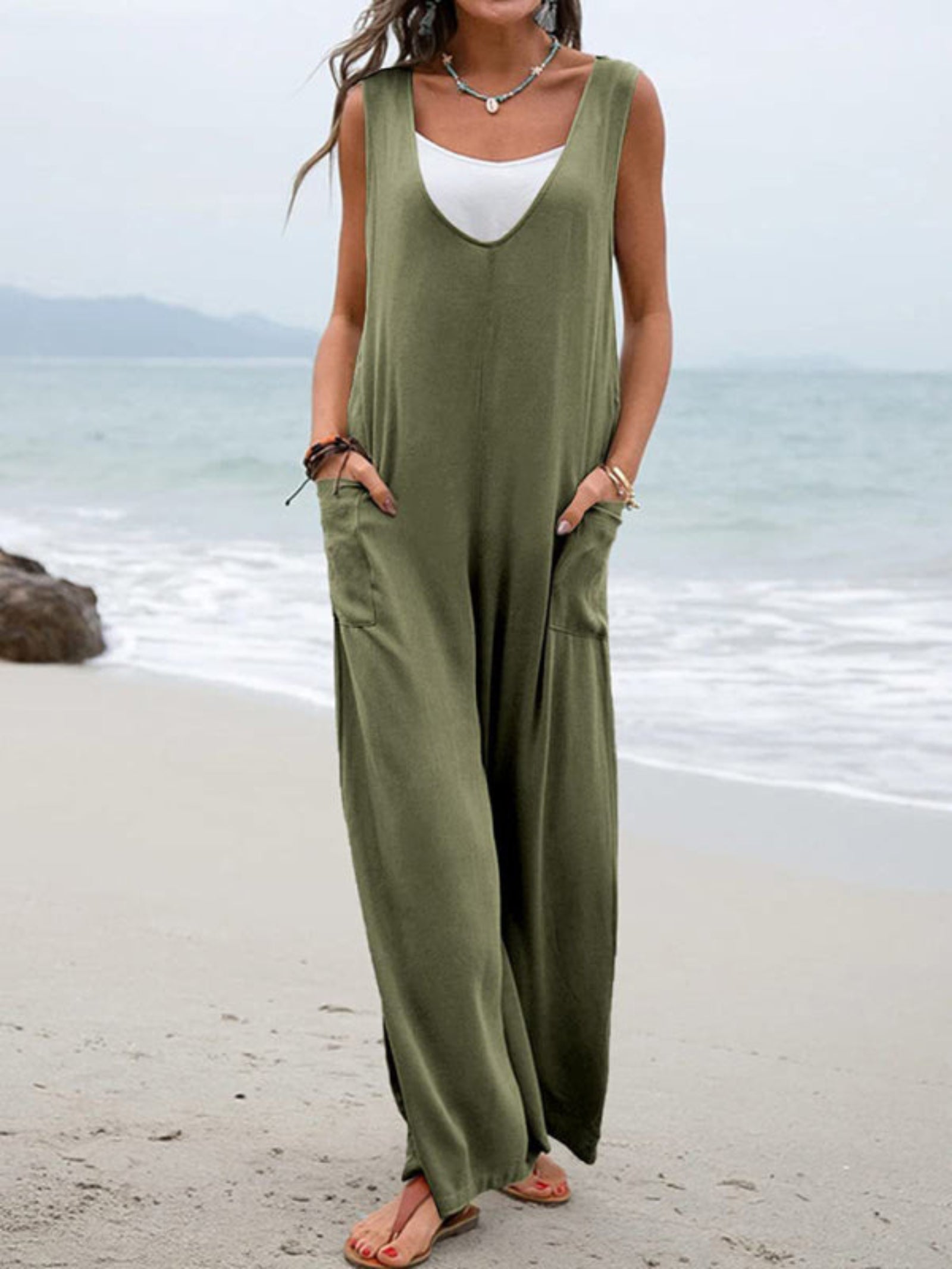 Patch Pocket Jumpsuit