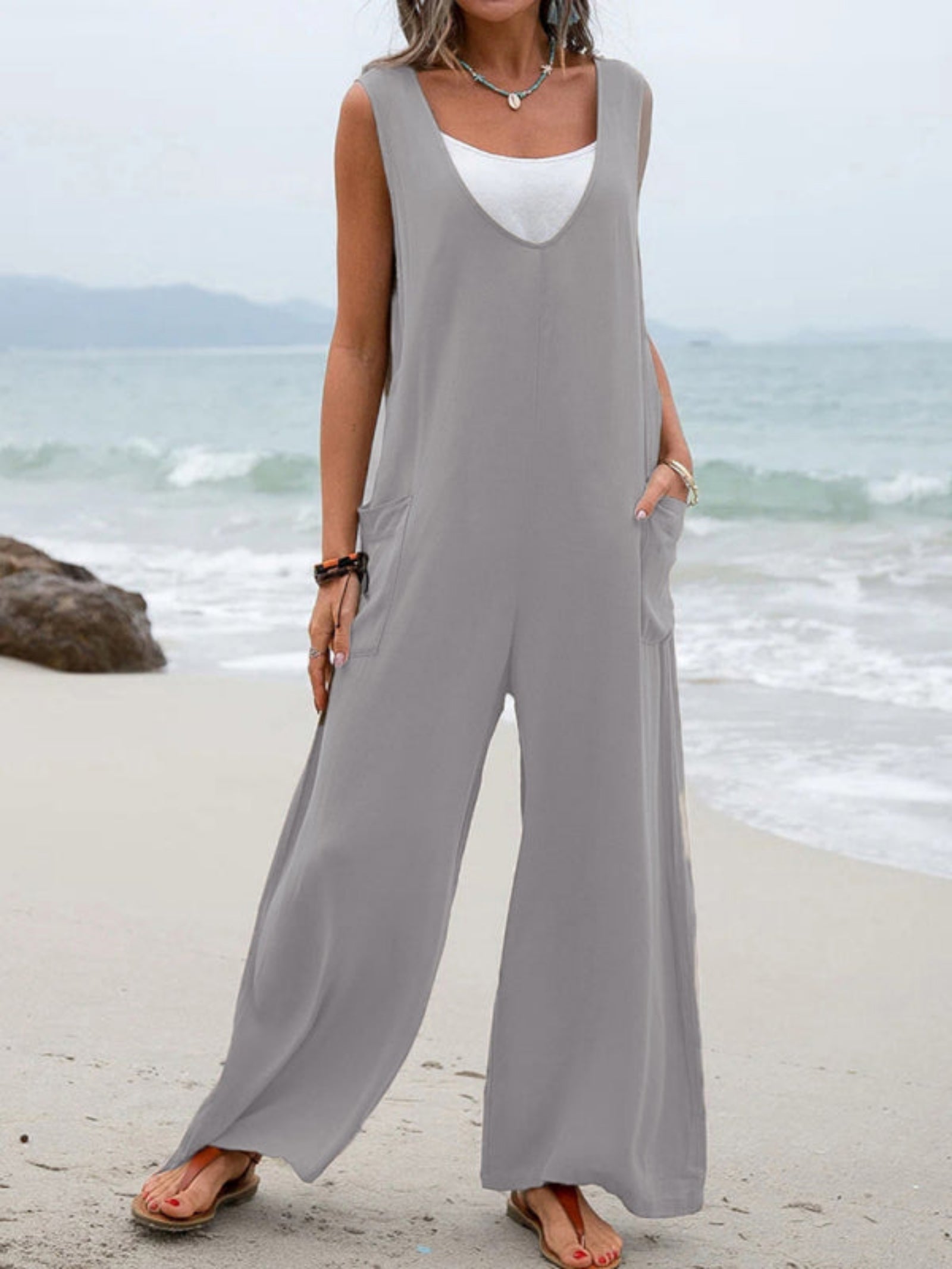 Patch Pocket Jumpsuit