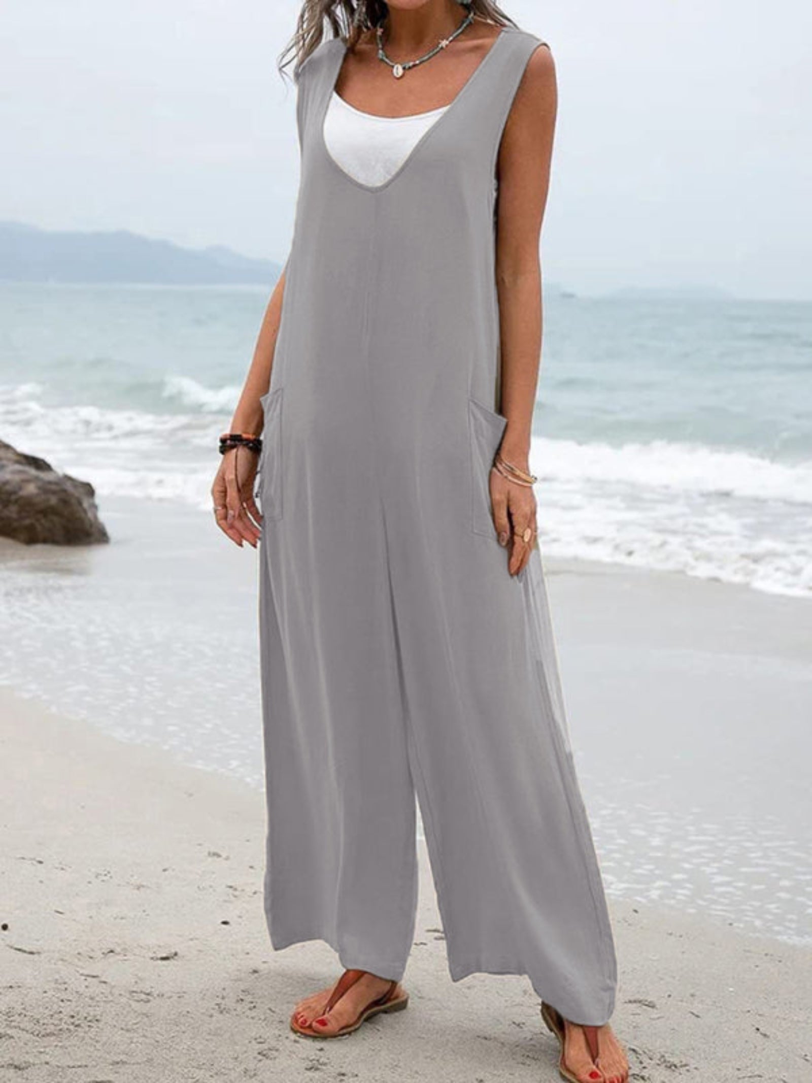 Patch Pocket Jumpsuit