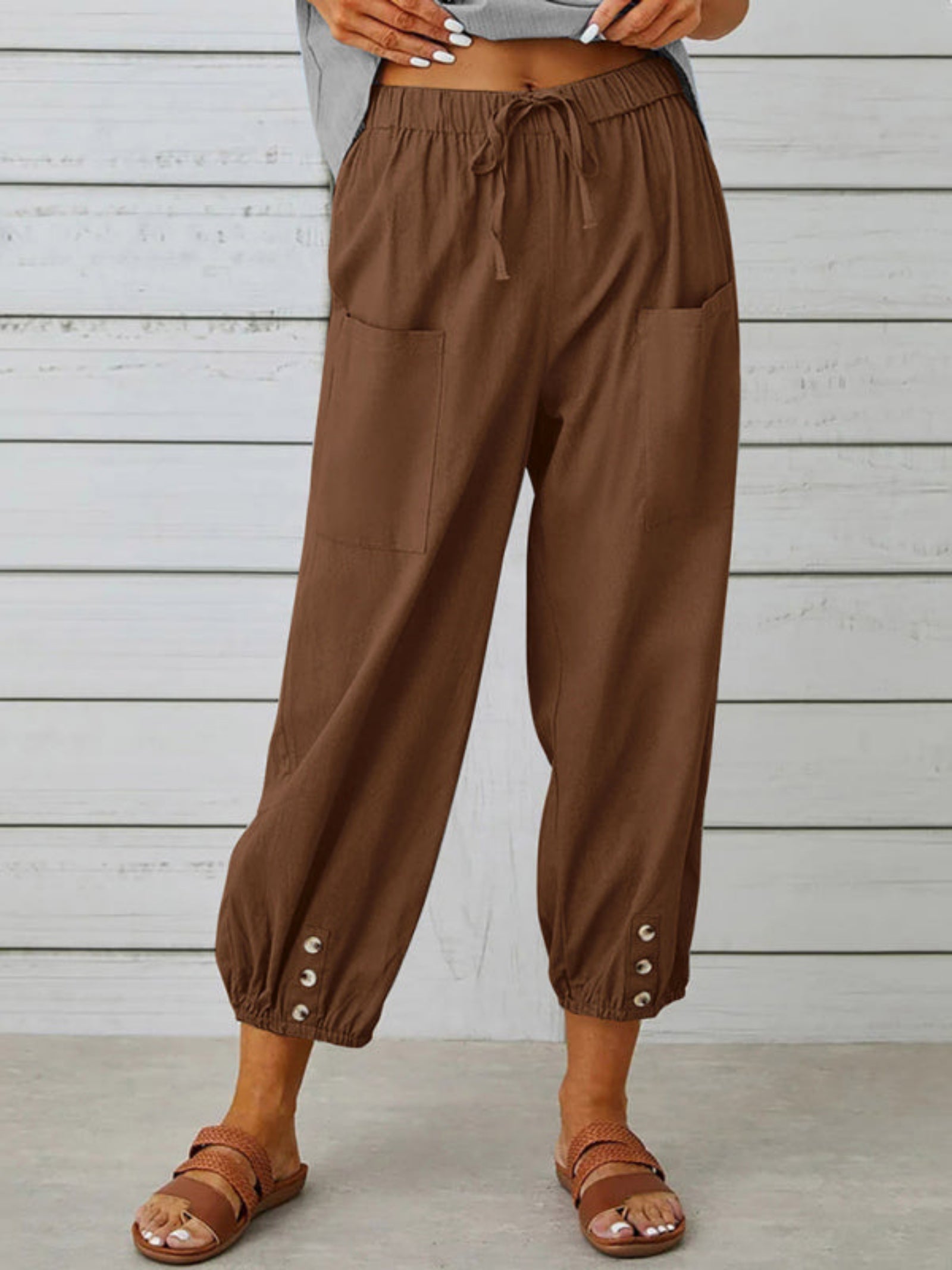 brown pants