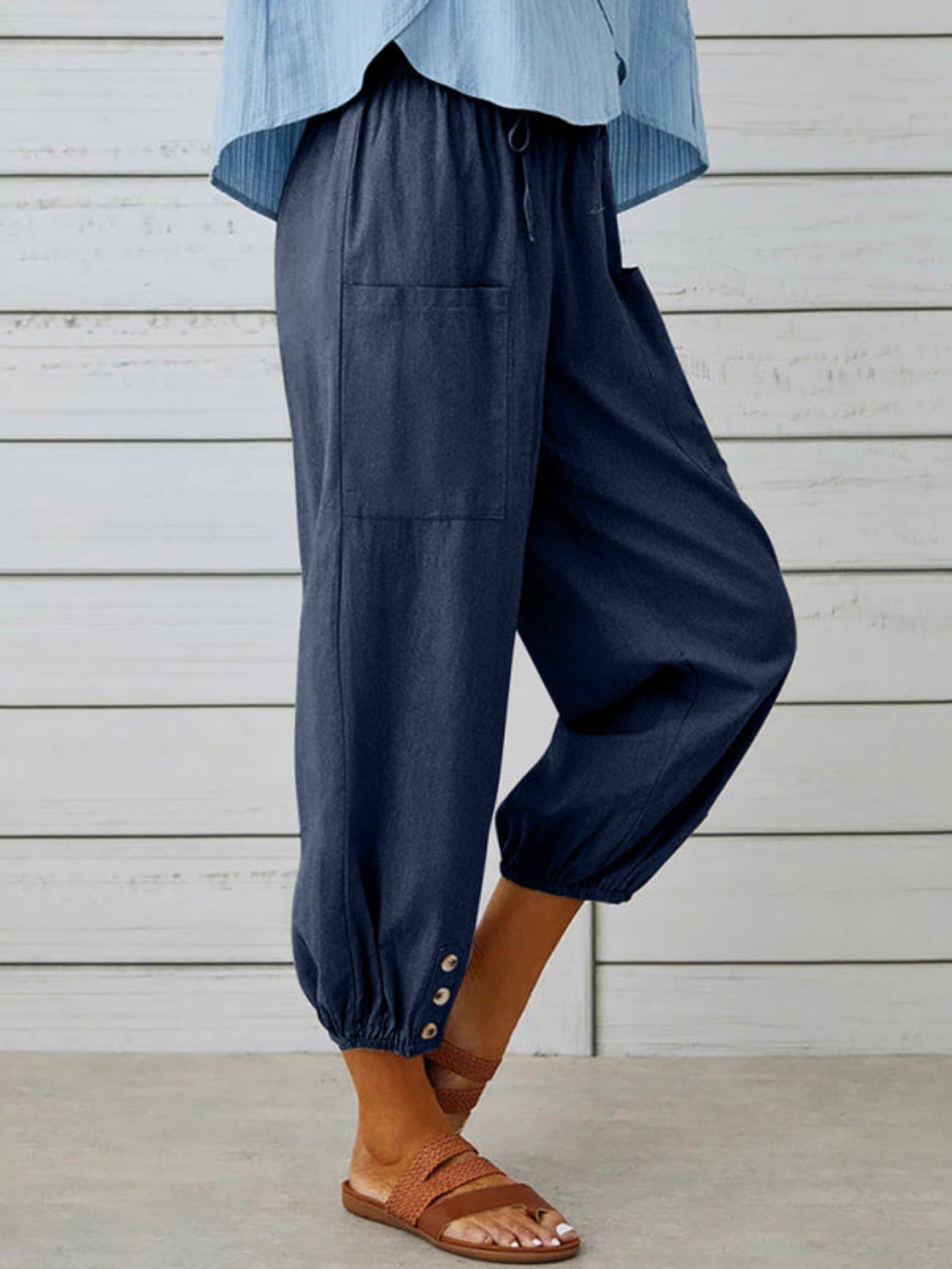 blue pants