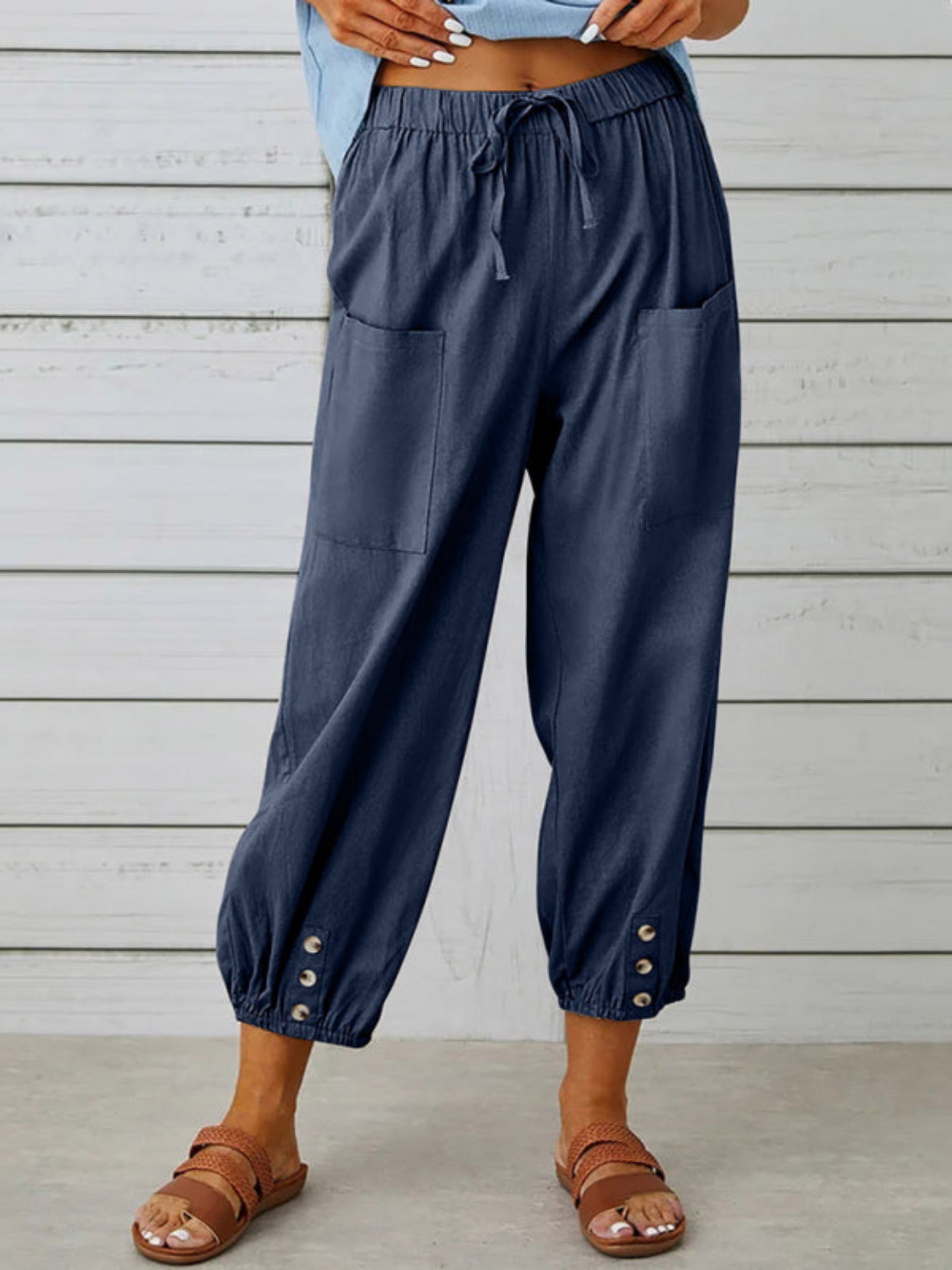 blue pants