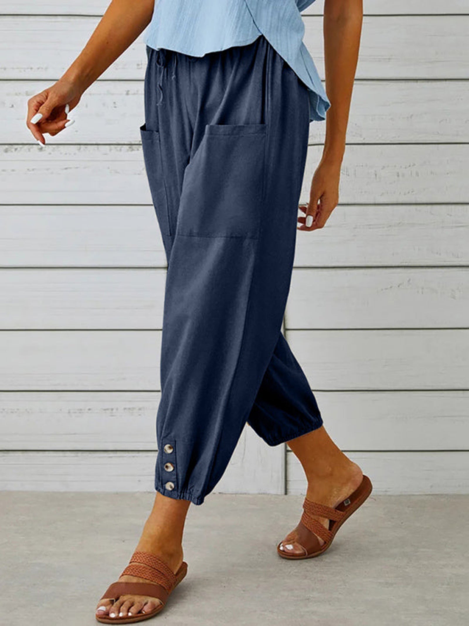 blue pants
