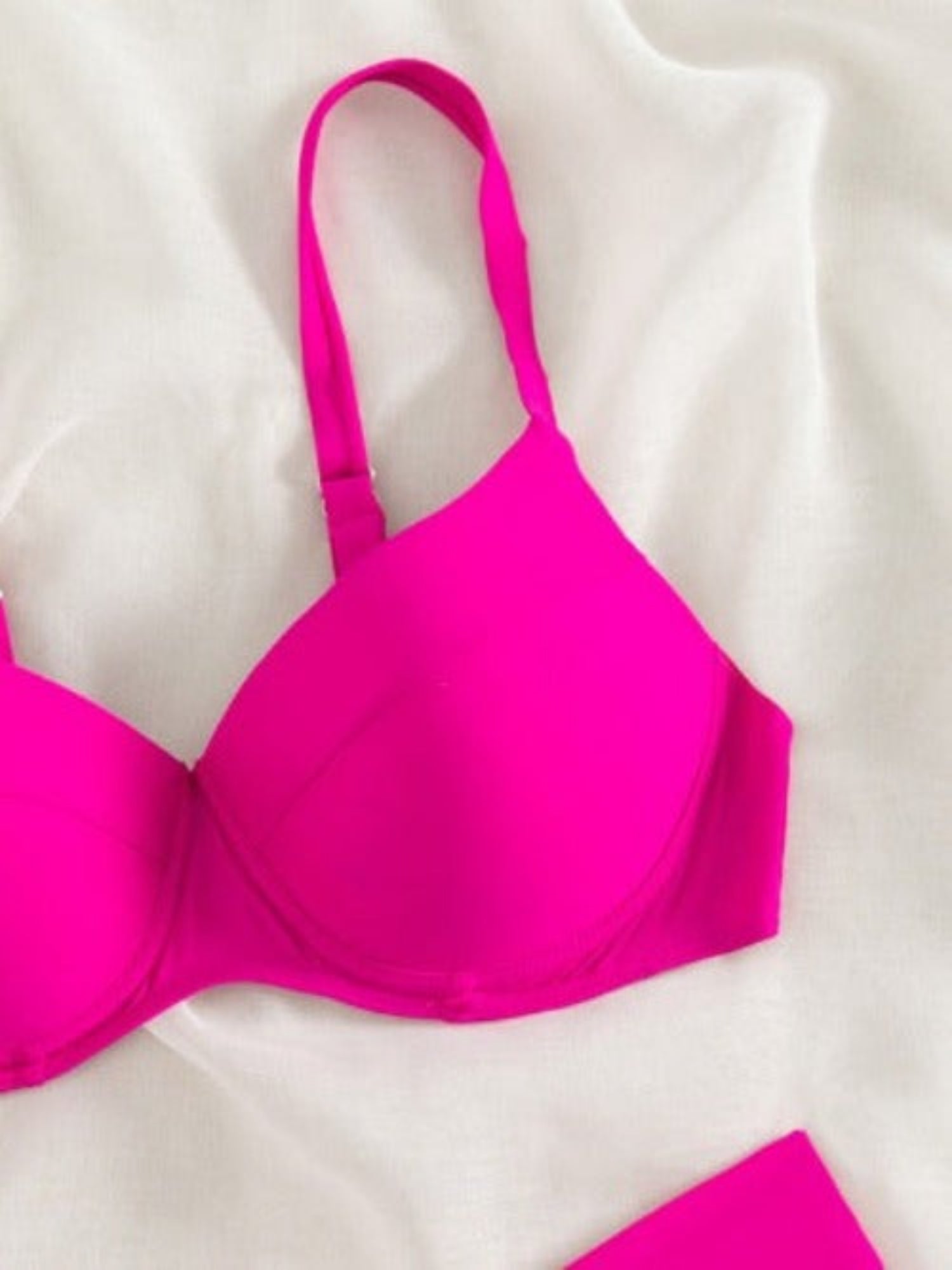 hot pink swimsuit
