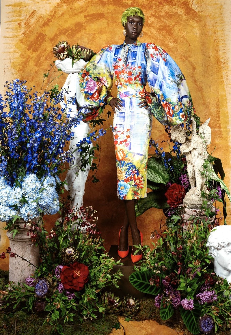 Saisankoh Sicily Print Blouse