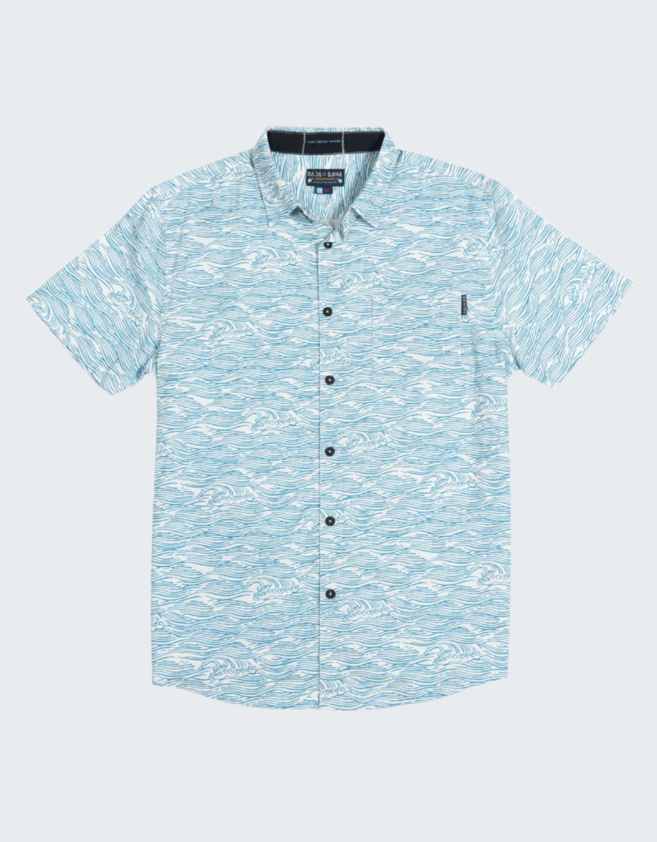 Roll Rides - Light Blue Seven Seas Button Up