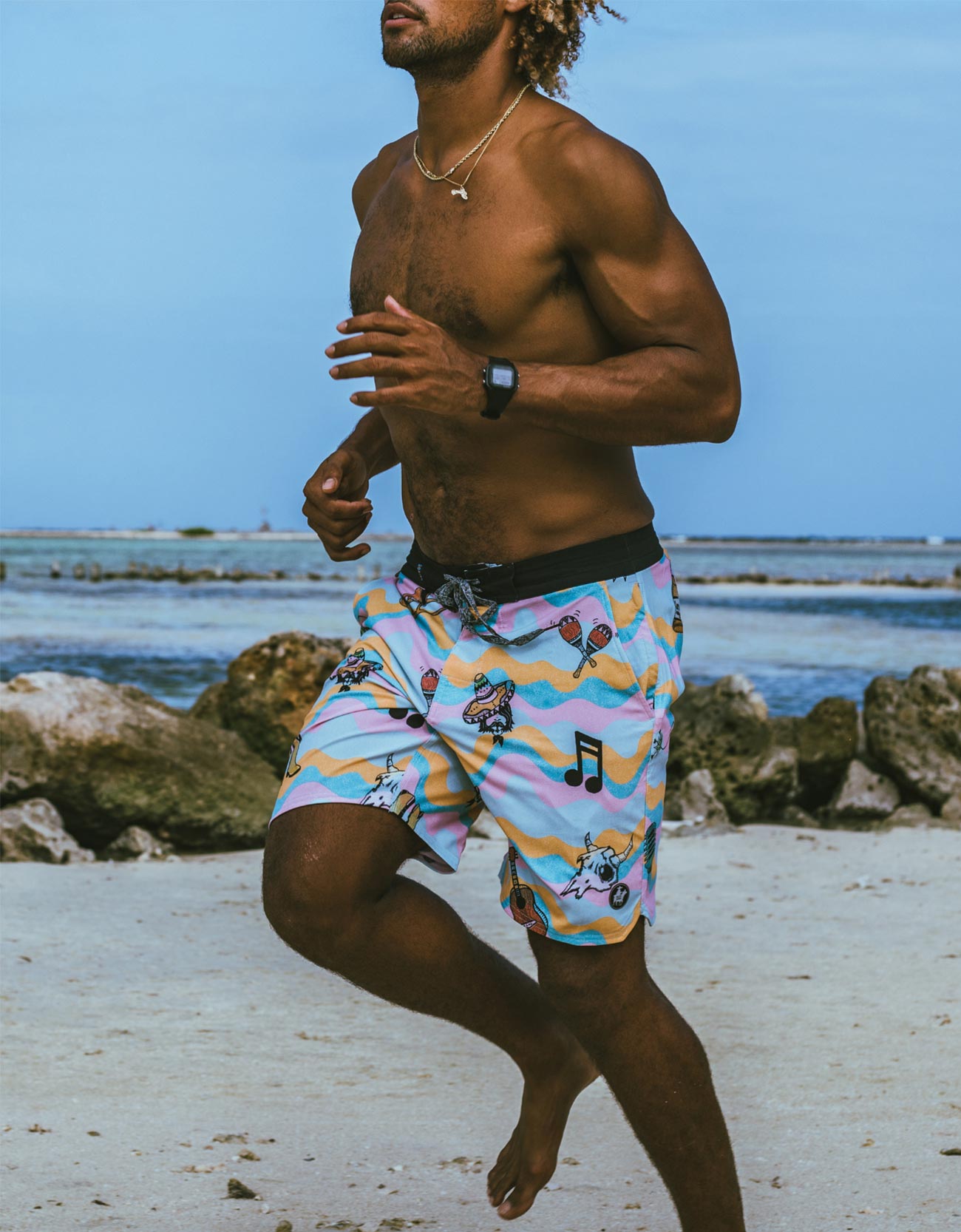Los Three Amigos Shipwrecks Boardshorts