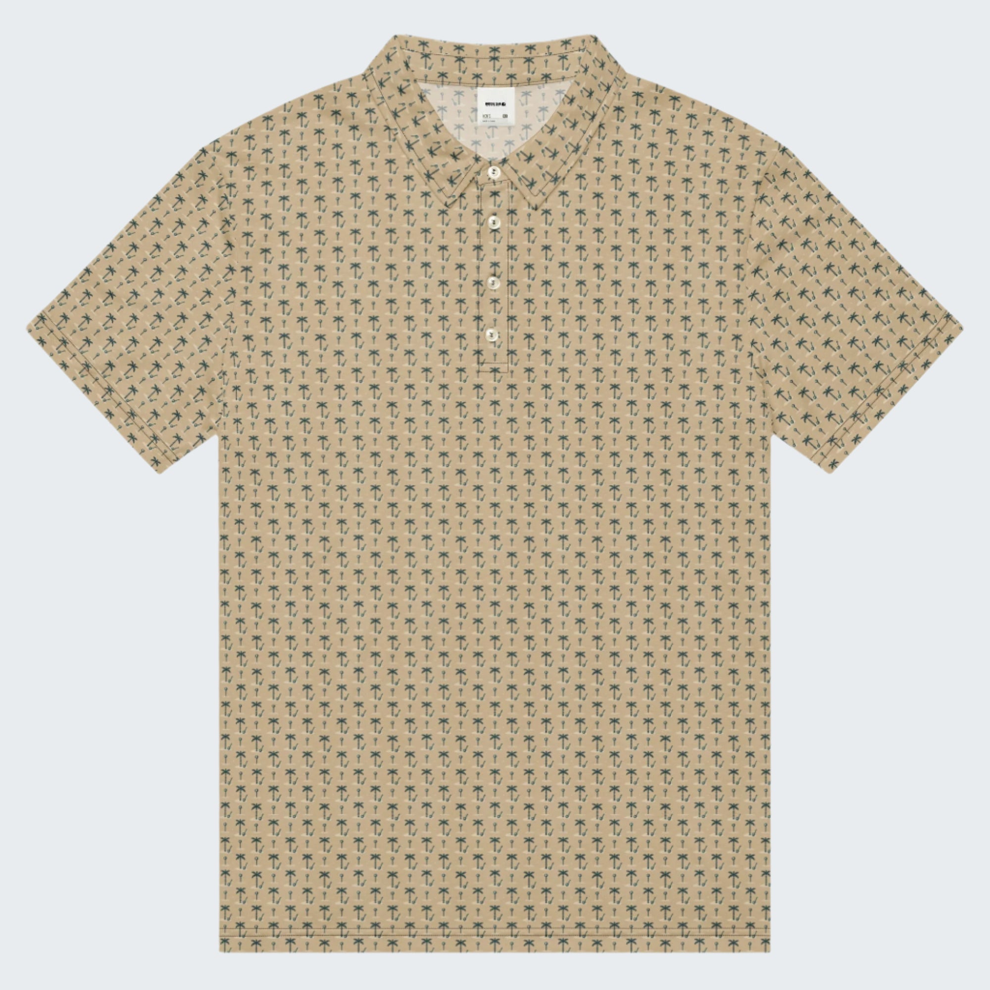 Palm Tee Minimalism Design Polo
