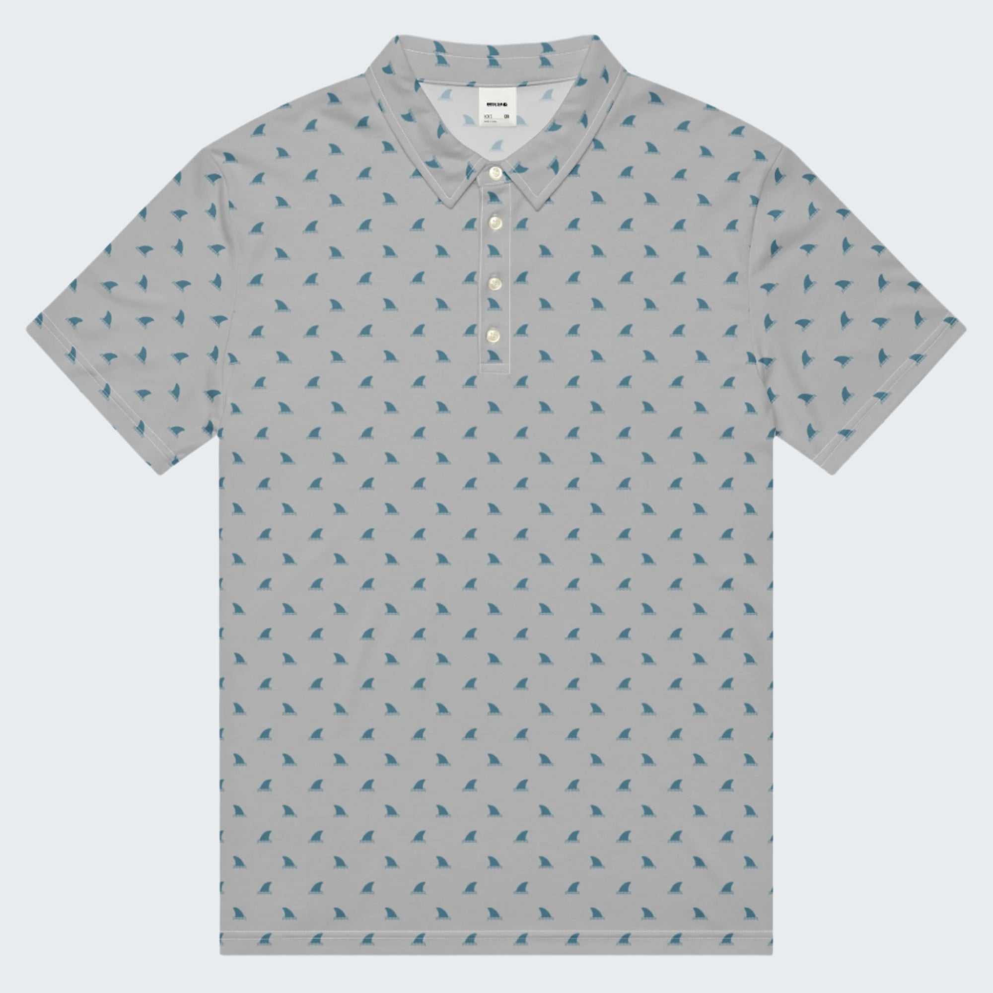 Men’s Shark Fin Slim Fit Golf Polo
