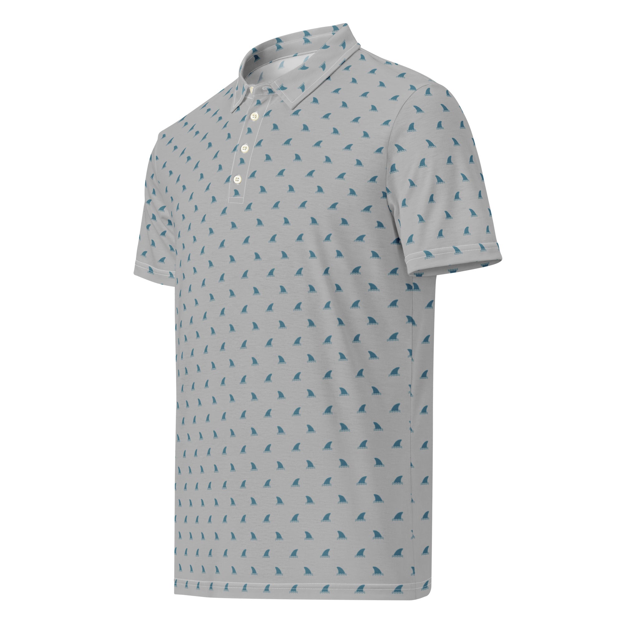 Men’s Shark Fin Slim Fit Golf Polo