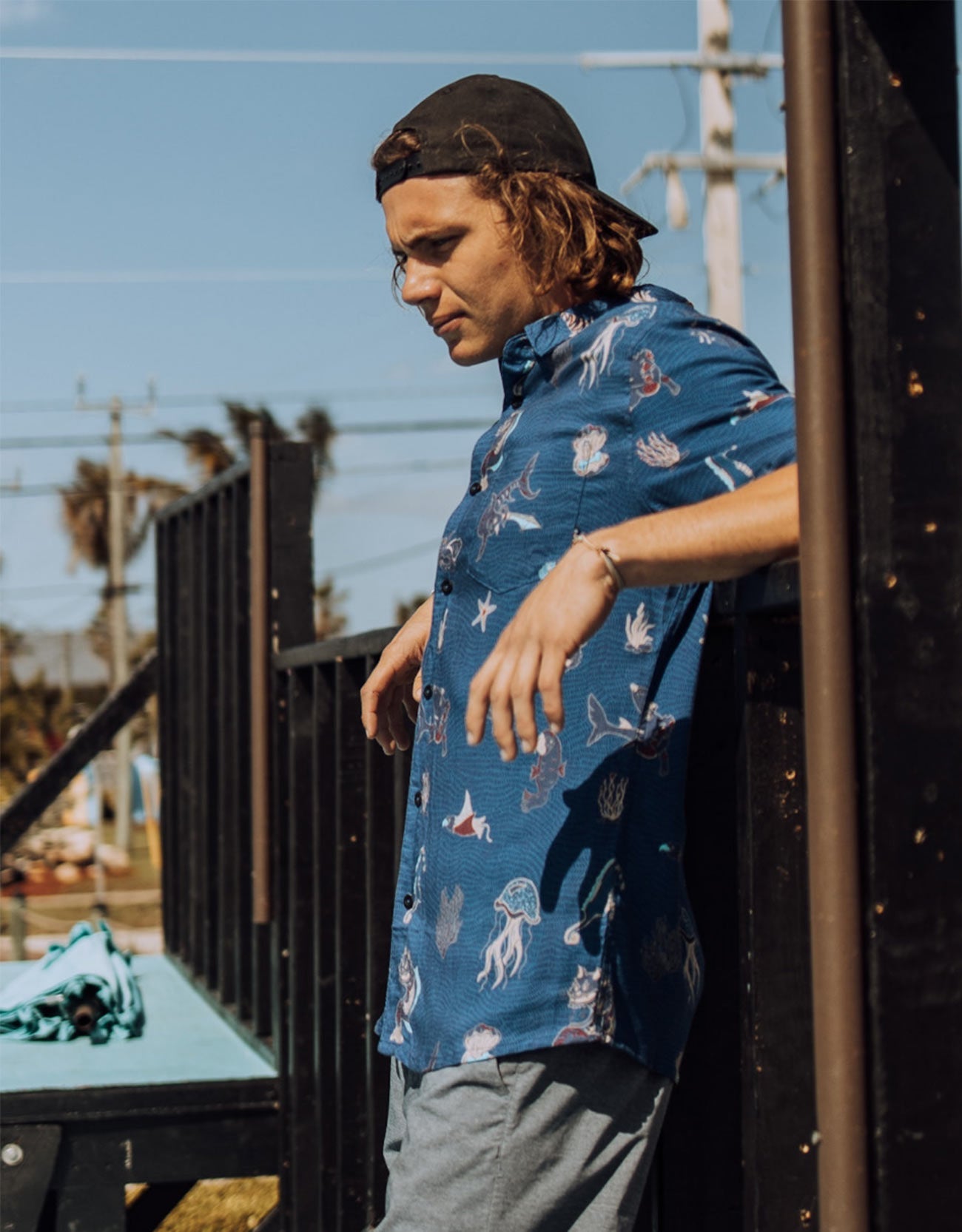 Split Personalities Nighthawk Button Up