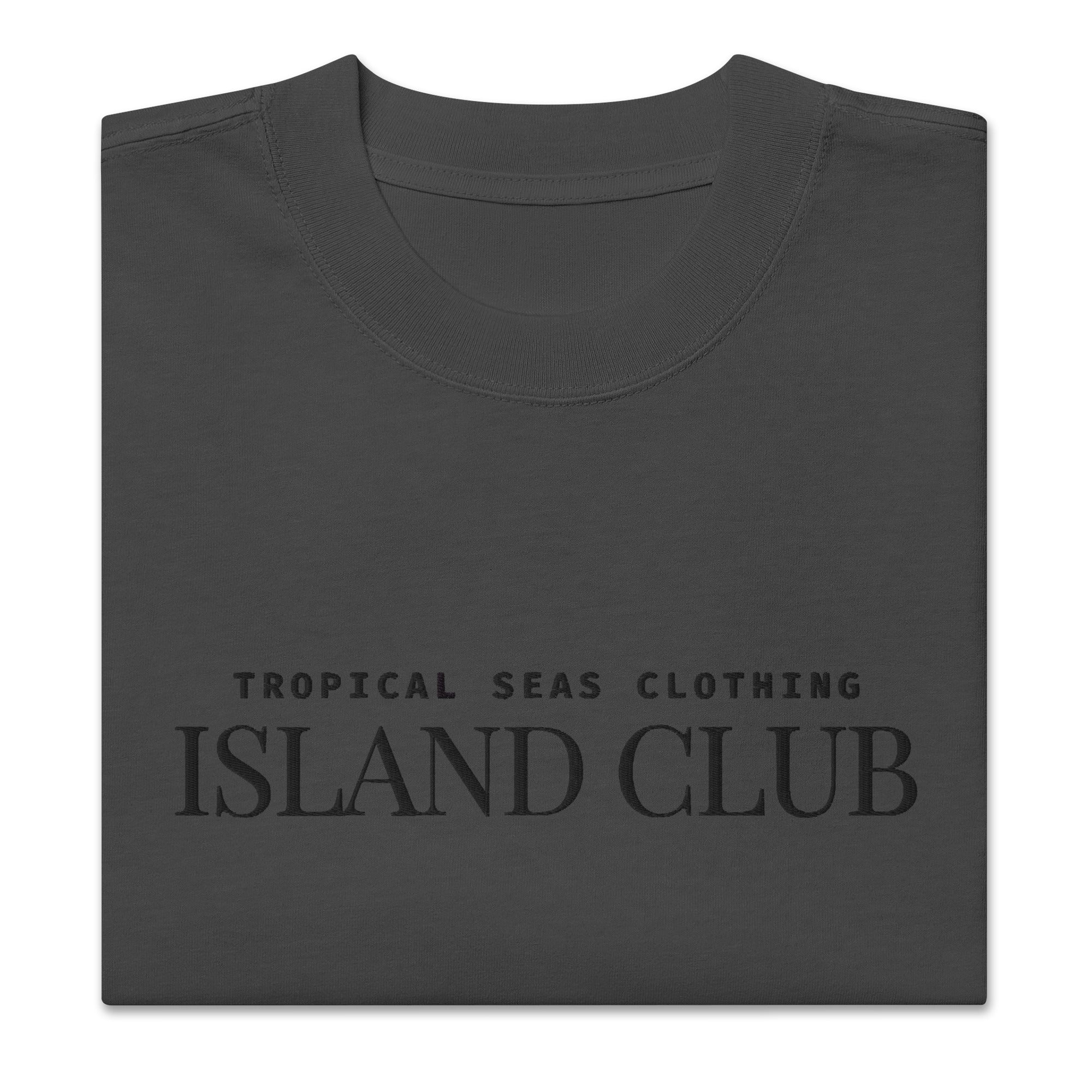 Oversized Tropical Seas Faded T-Shirt