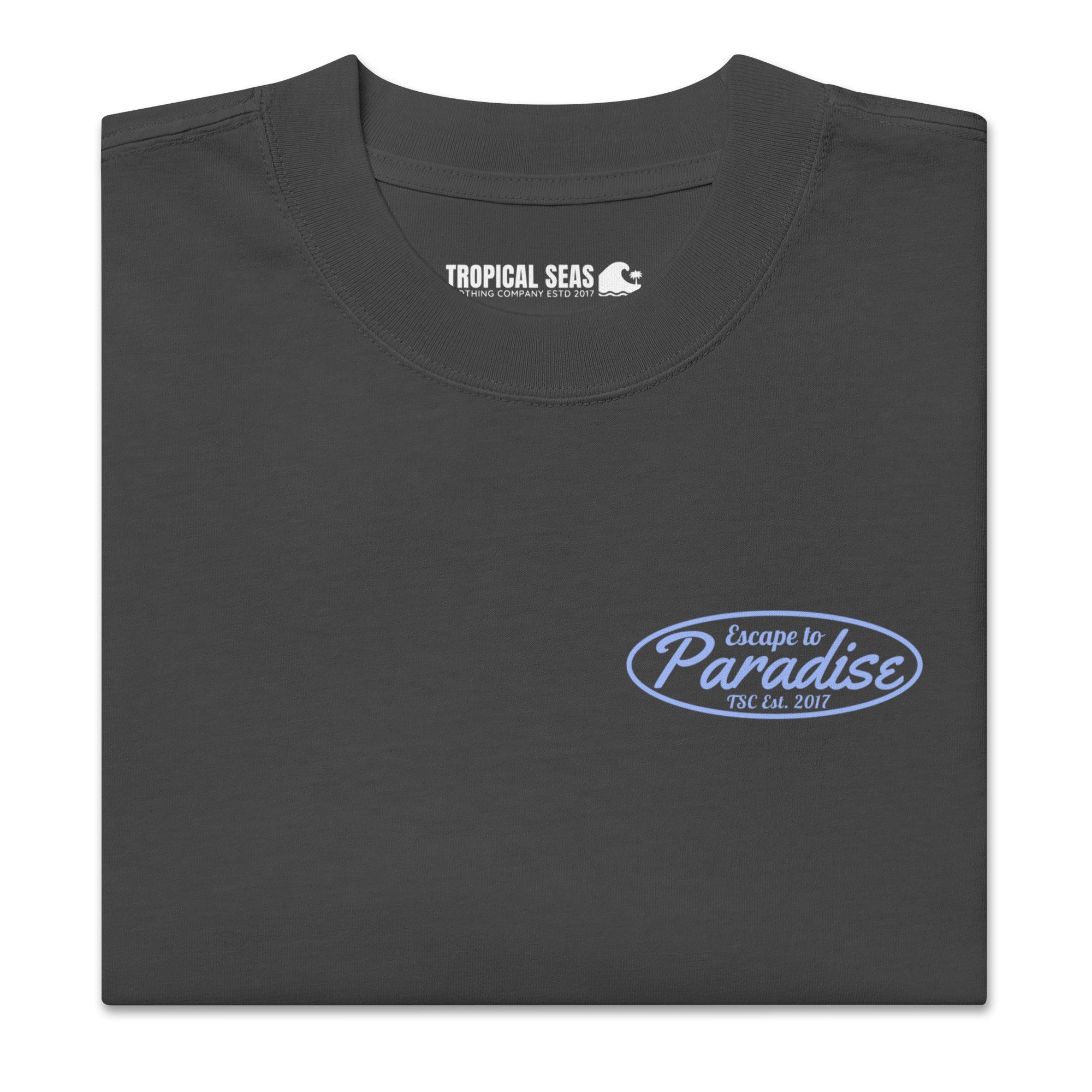 Oversized Escape to Paradise Faded T-Shirt