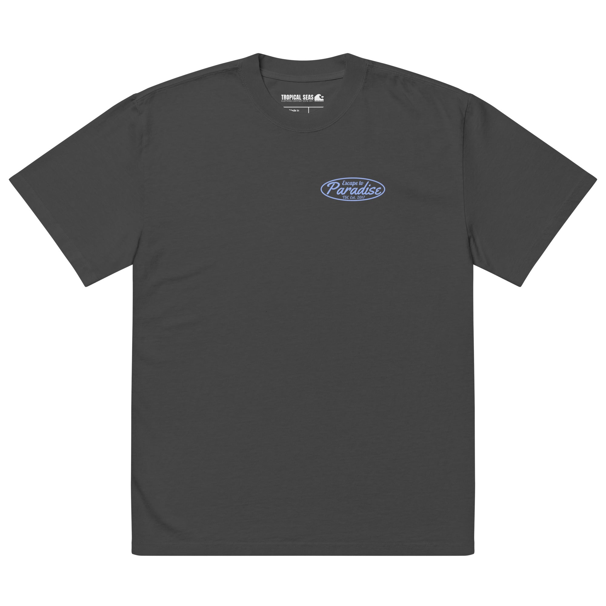 Oversized Escape to Paradise Faded T-Shirt