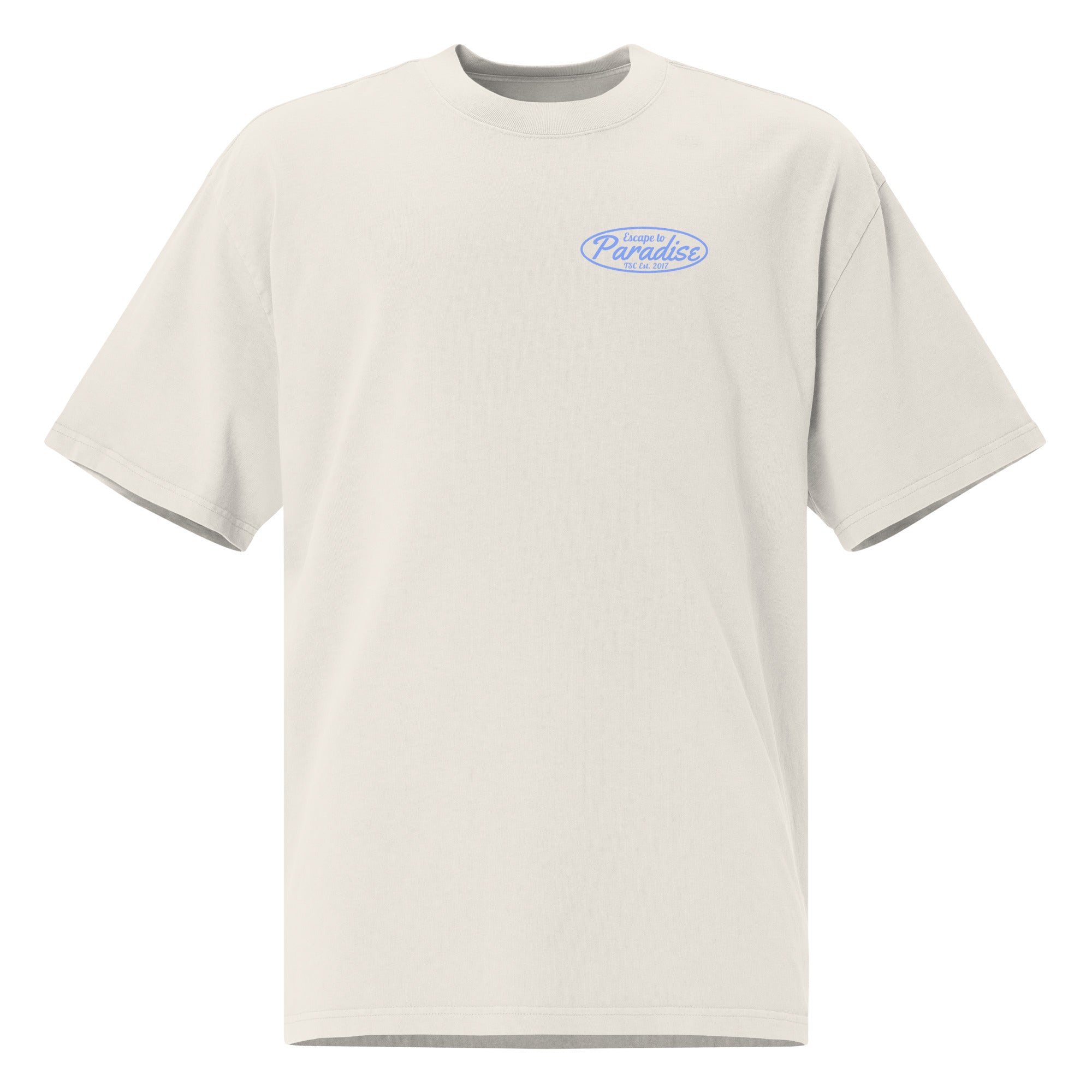 Oversized Escape to Paradise Faded T-Shirt