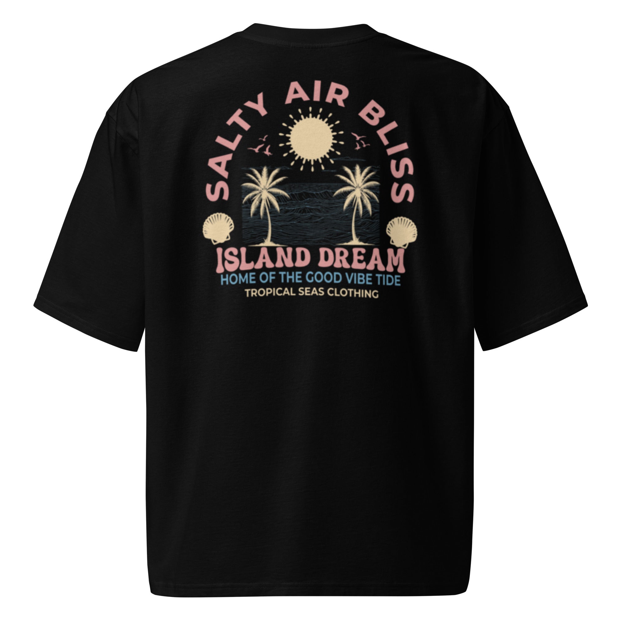 Salty Air Bliss Oversized Heavyweight T-Shirt