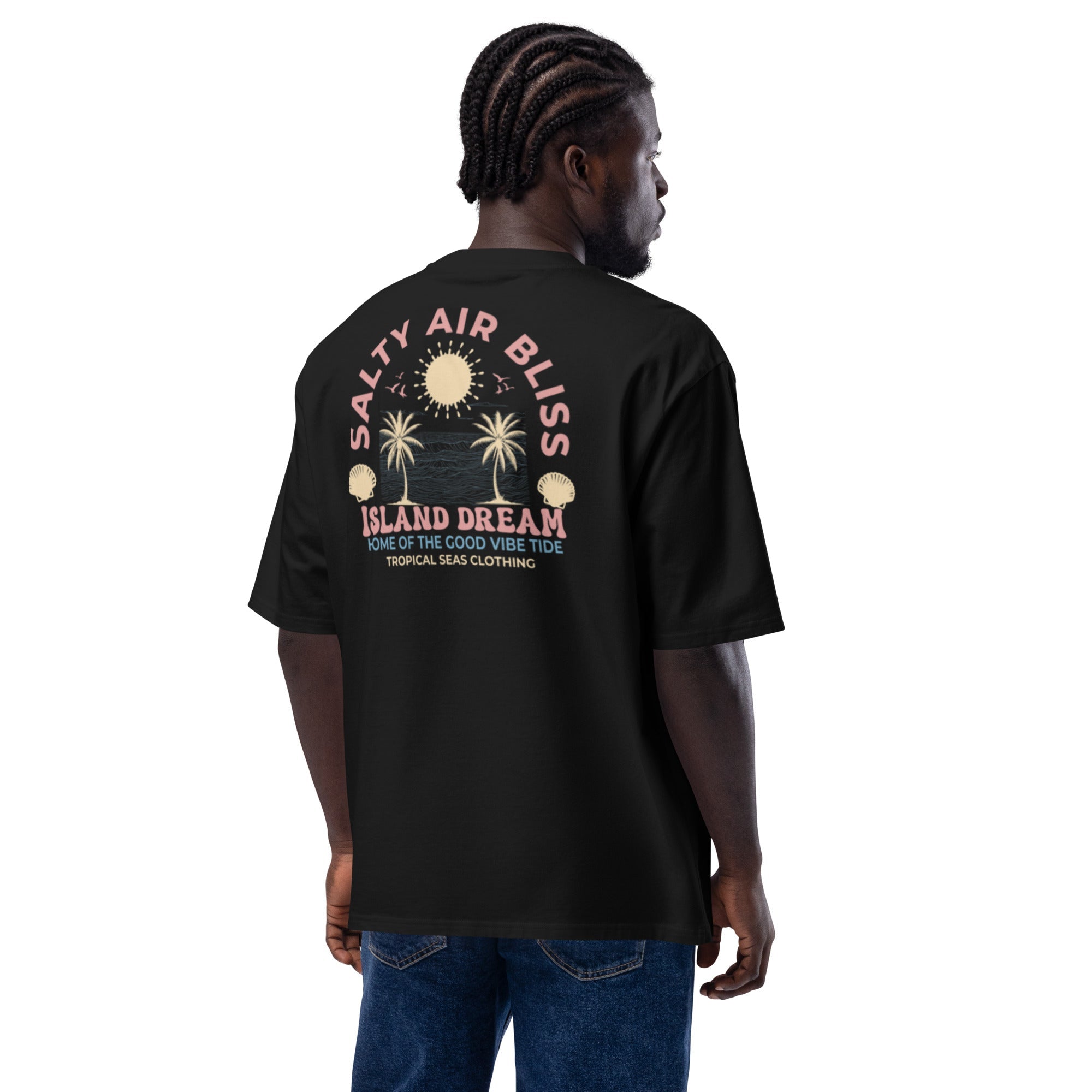 Salty Air Bliss Oversized Heavyweight T-Shirt