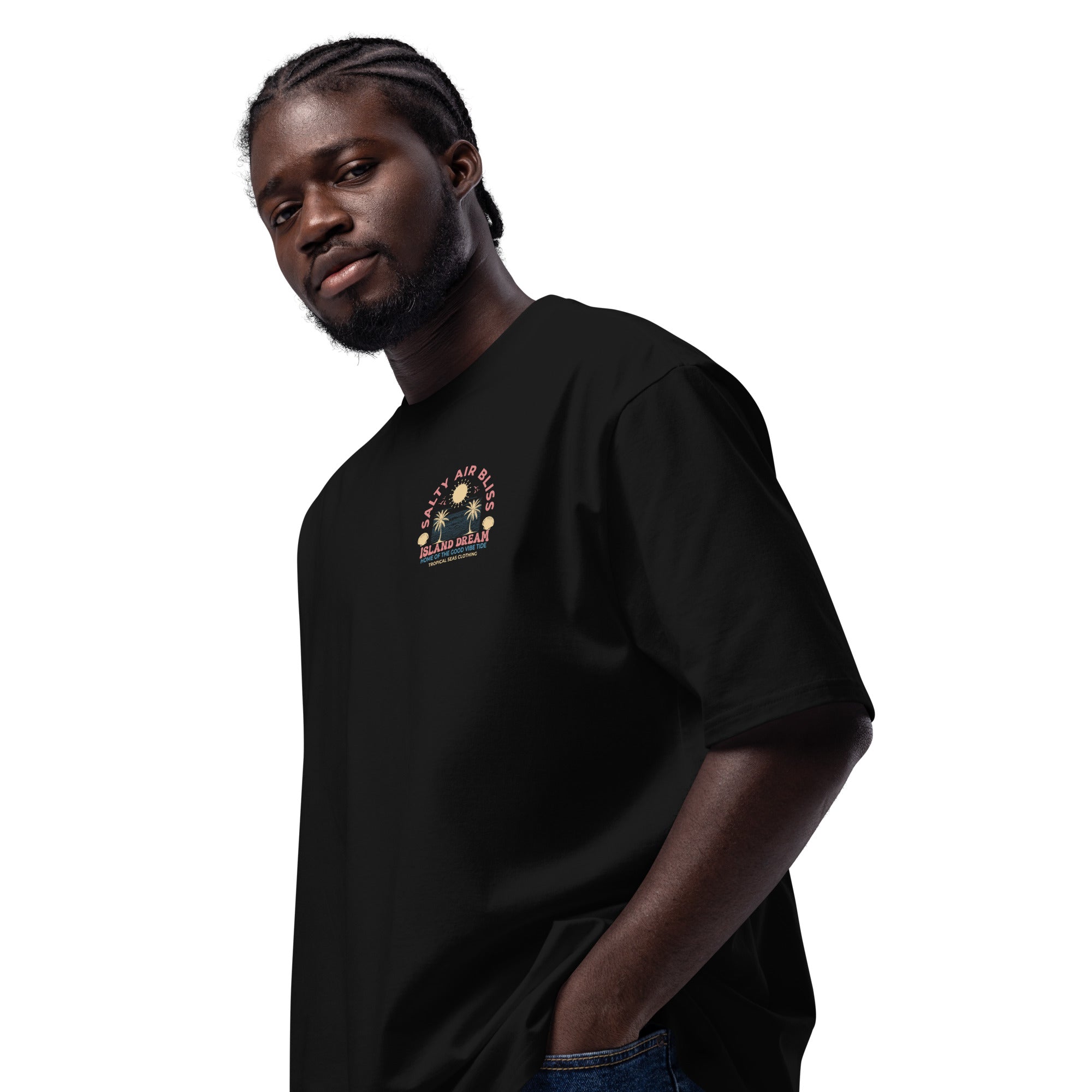 Salty Air Bliss Oversized Heavyweight T-Shirt
