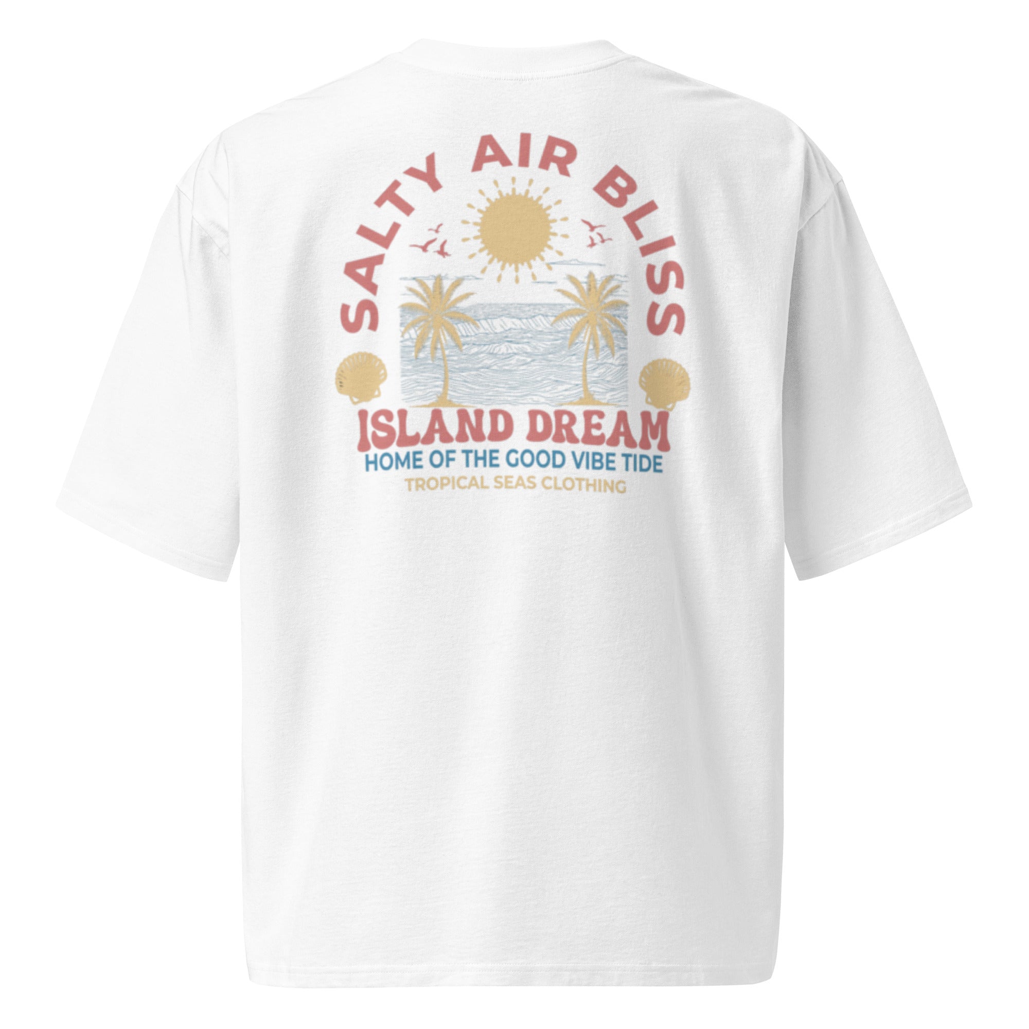 Salty Air Bliss Oversized Heavyweight T-Shirt